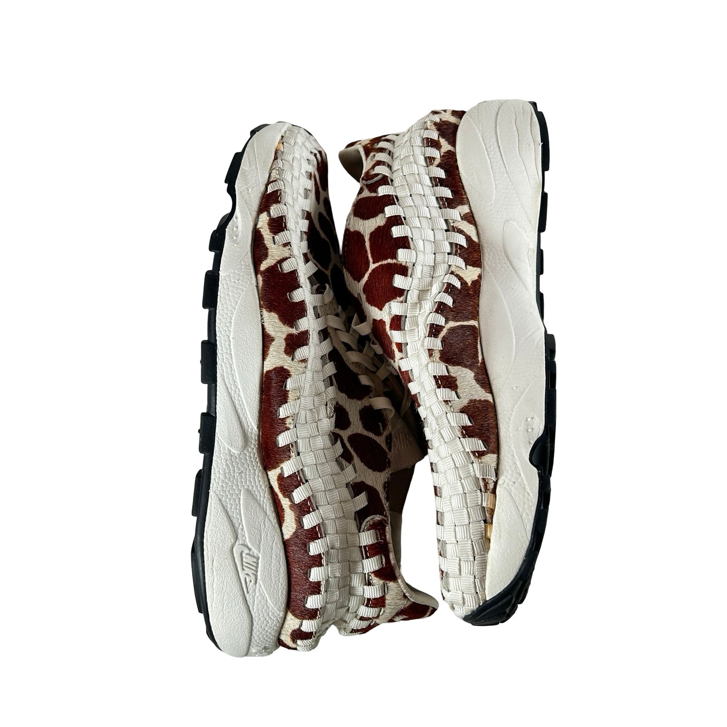 FB1953 100 Nike Air Footscape Woven Cow Print (Women's) [USED] - 12 W (Used) (No Box)