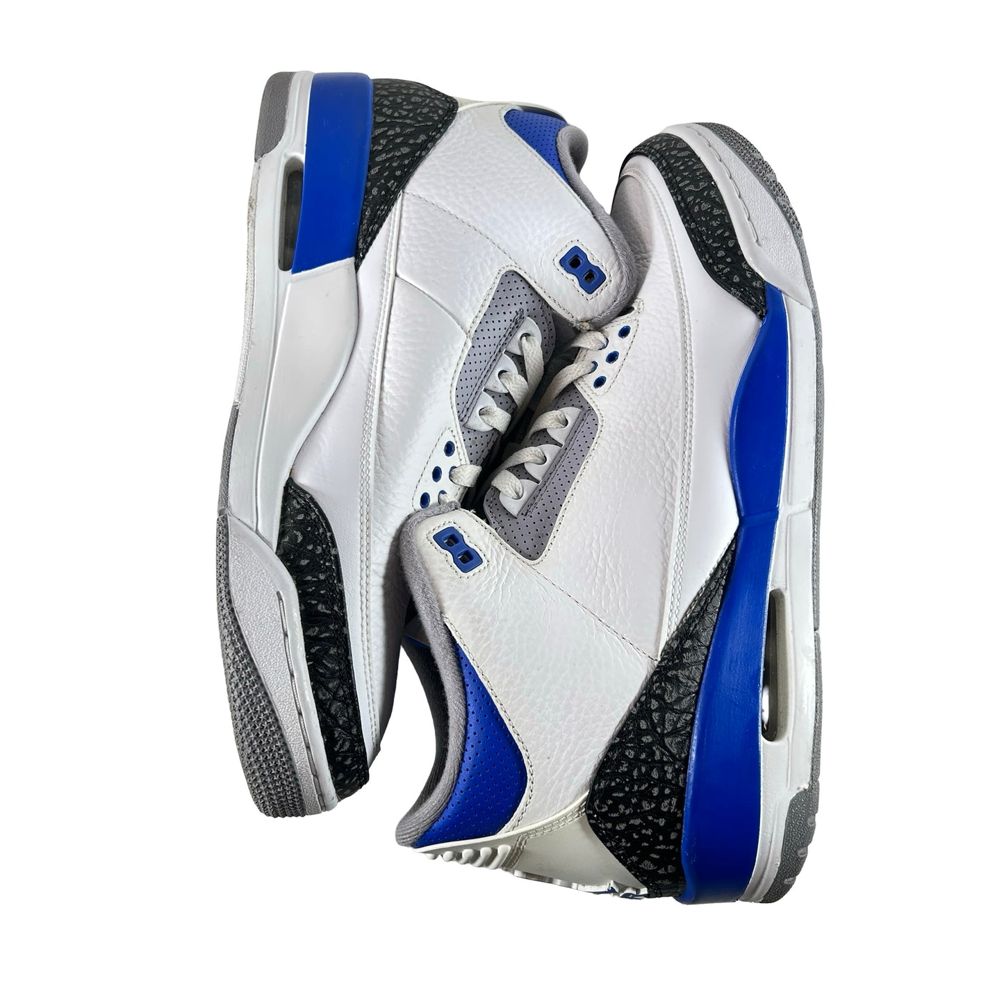 CT8532 145 Jordan 3 Retro Racer Blue [USED] - 12 M (Used2) (No Box2)