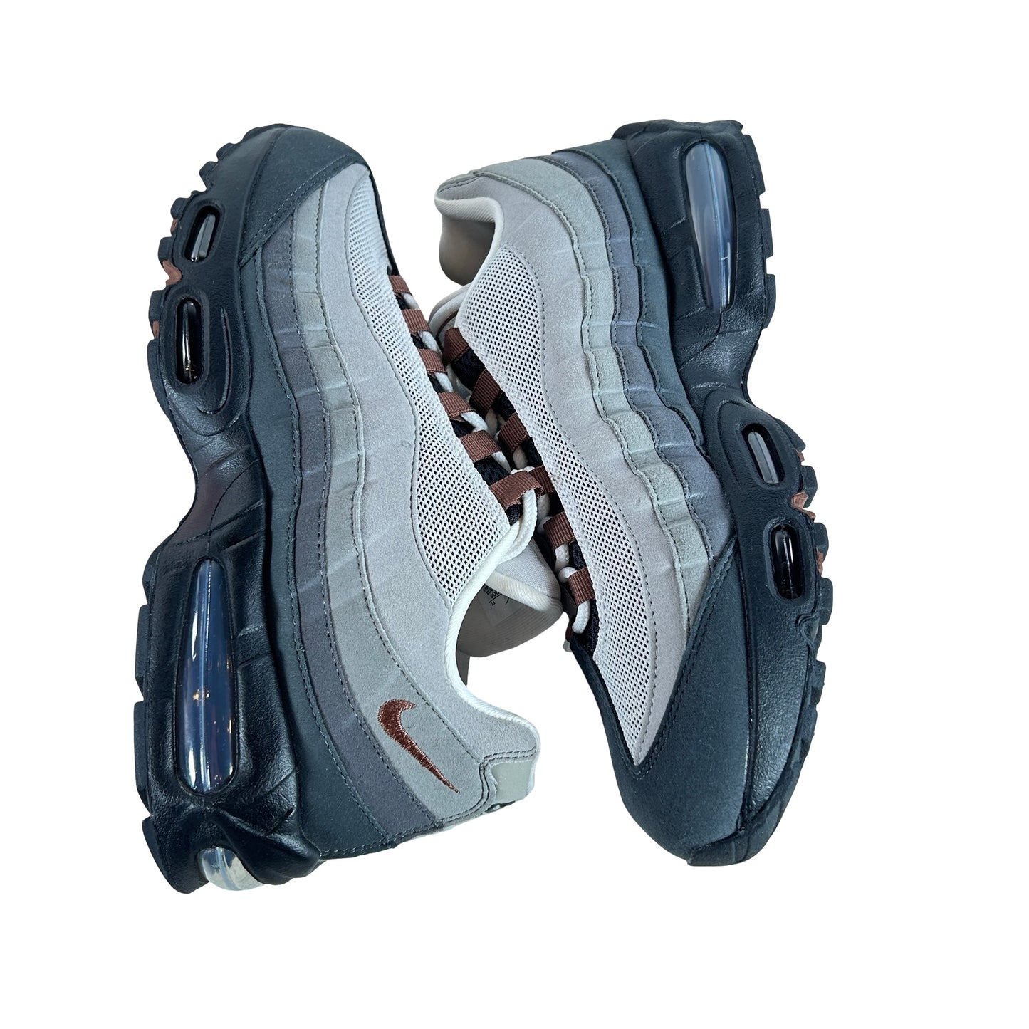 HJ5996 004 Nike Air Max 95 OG Big Bubble Fauna Brown (Women's) [USED] - 12 W (Used)