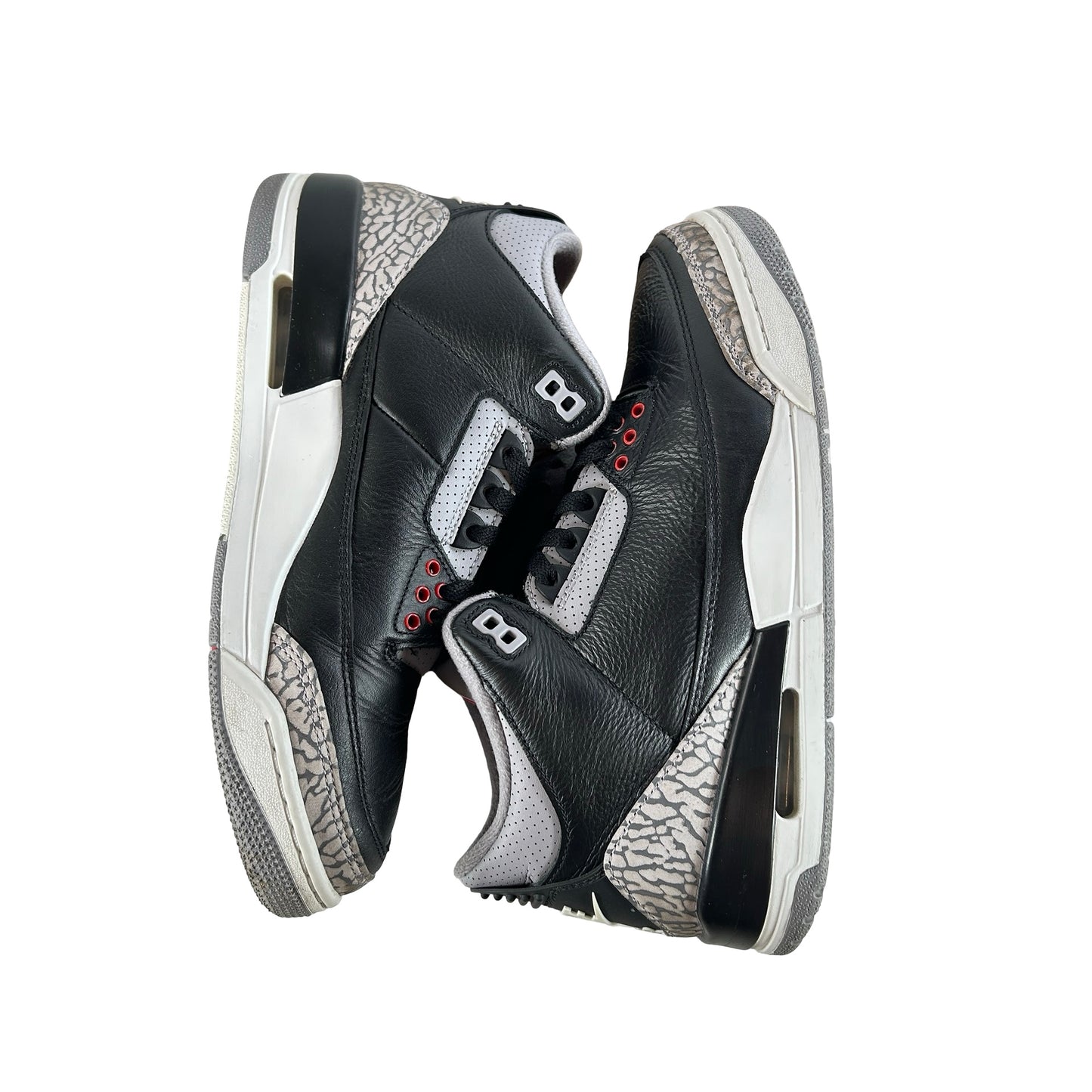 DN3707 010 Jordan 3 Retro Black Cement Reimagined (2024) [USED] - 8 M (Used9)