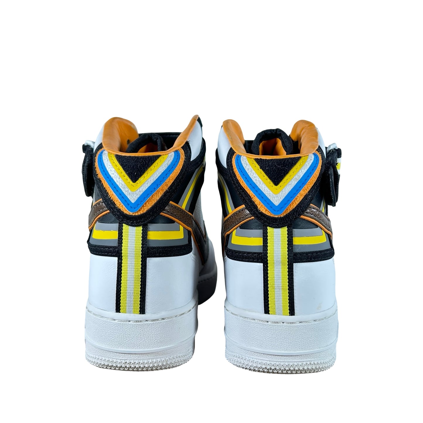 677130 120 Nike Air Force 1 Mid Tisci White [USED] - 8 M (Used) (No Box)