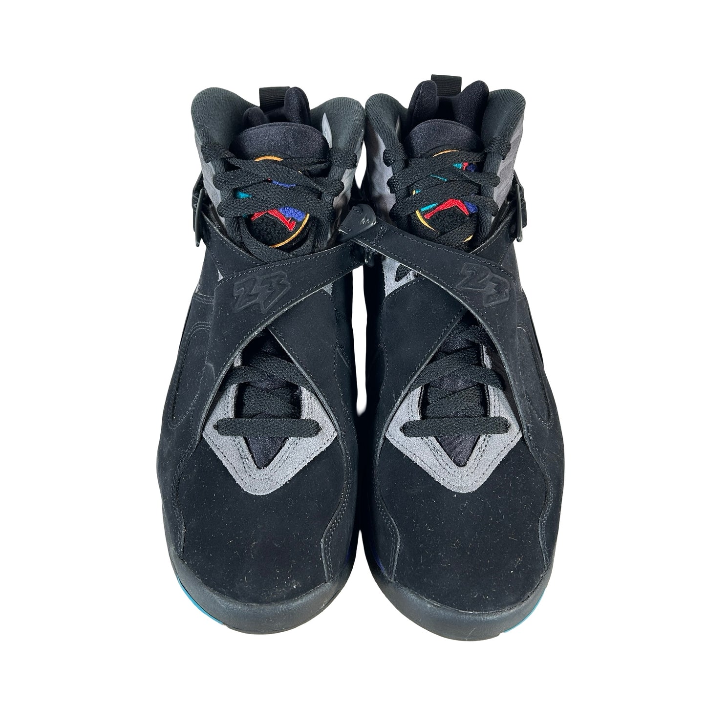 305381 006 Jordan 8 Retro Aqua (2025) [USED] - 9.5 M (Used) (No Box)