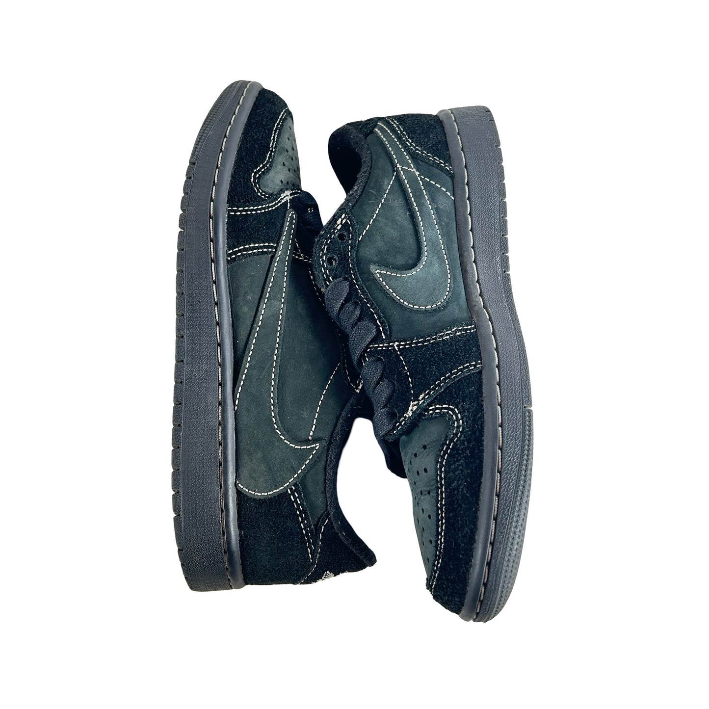 DM7866 001 Jordan 1 Retro Low OG Travis Scott Black Phantom [USED] - 5.5 M (Used) (No Box)