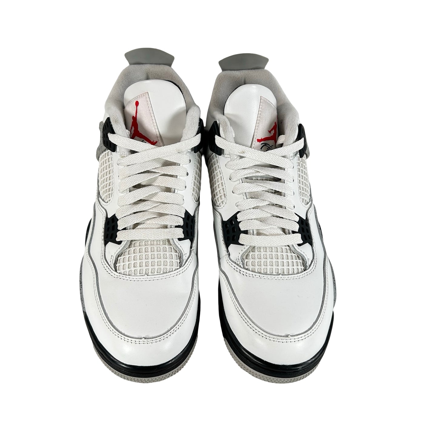 FV5029 100 Jordan 4 Retro White Cement (2025) [USED] - 9 M (Used) (No Box)