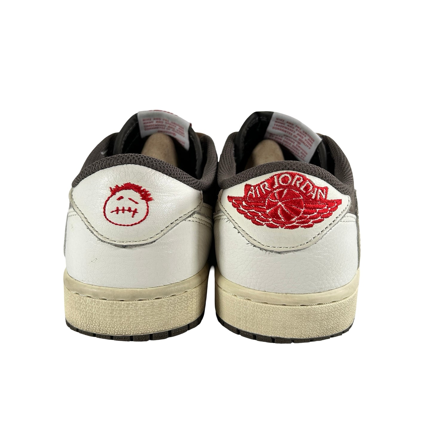 DM7866 162 Jordan 1 Retro Low OG SP Travis Scott Reverse Mocha [USED] - 7.5 M (Used) (No Box)