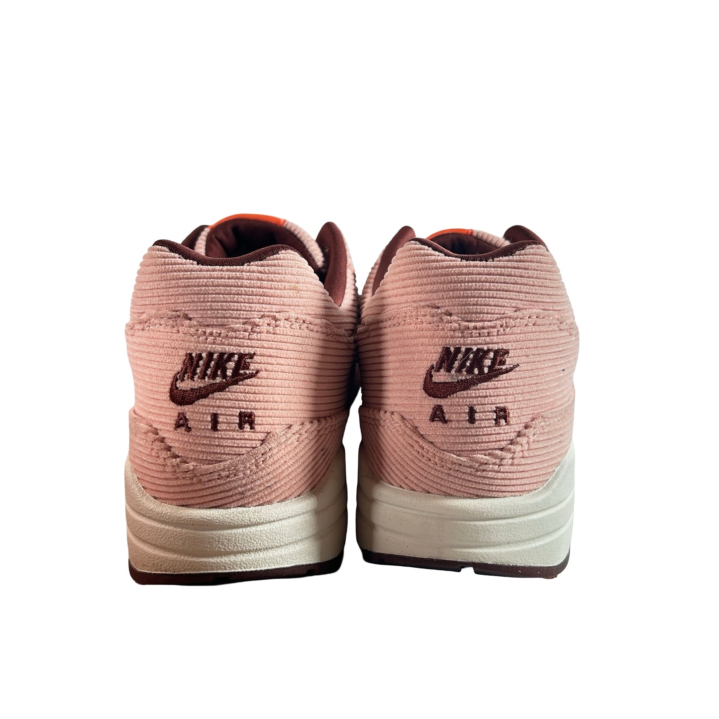 FB8915 600 Nike Air Max 1 PRM Corduroy Coral Stardust [USED] - 10.5 M (Used2) (Replace Box2)