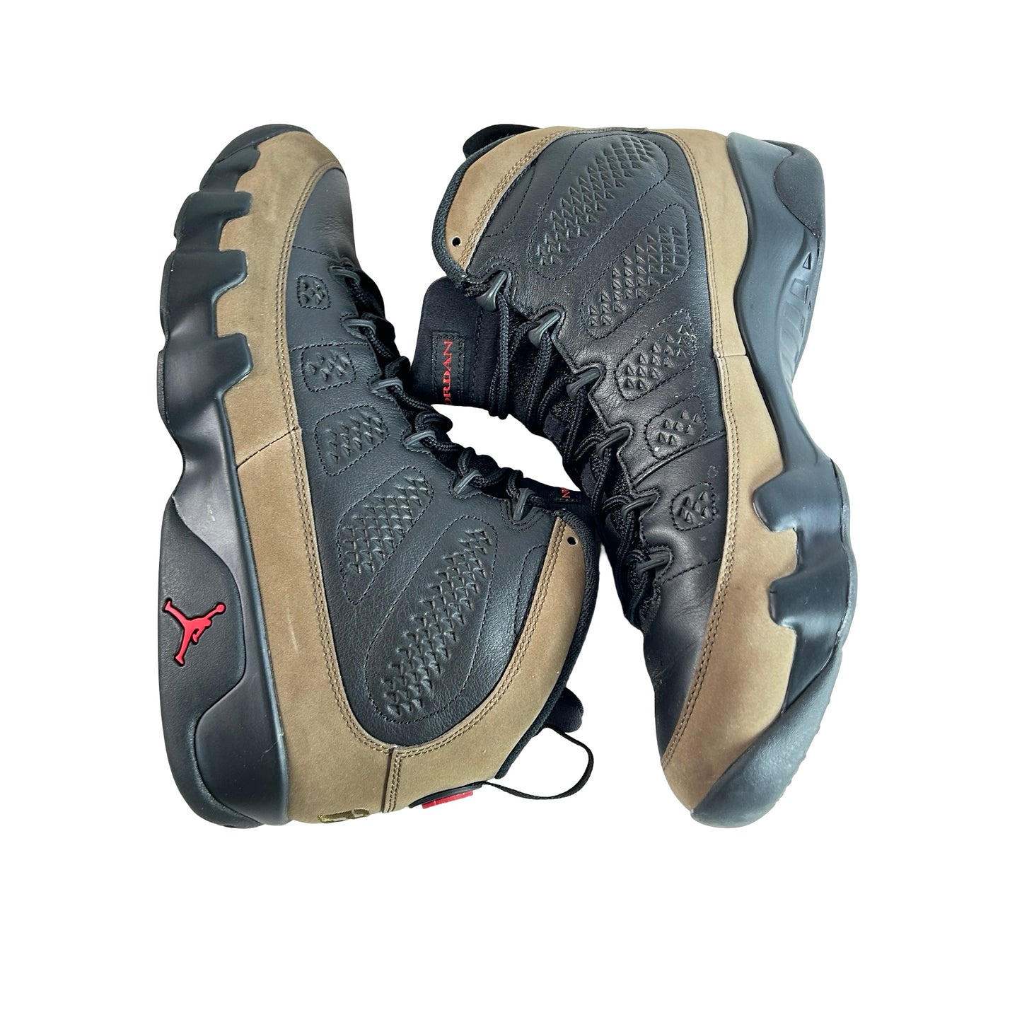 HV4794 030 Air Jordan 9 Retro Olive (2024) [USED] - 11.5 M (Used14)