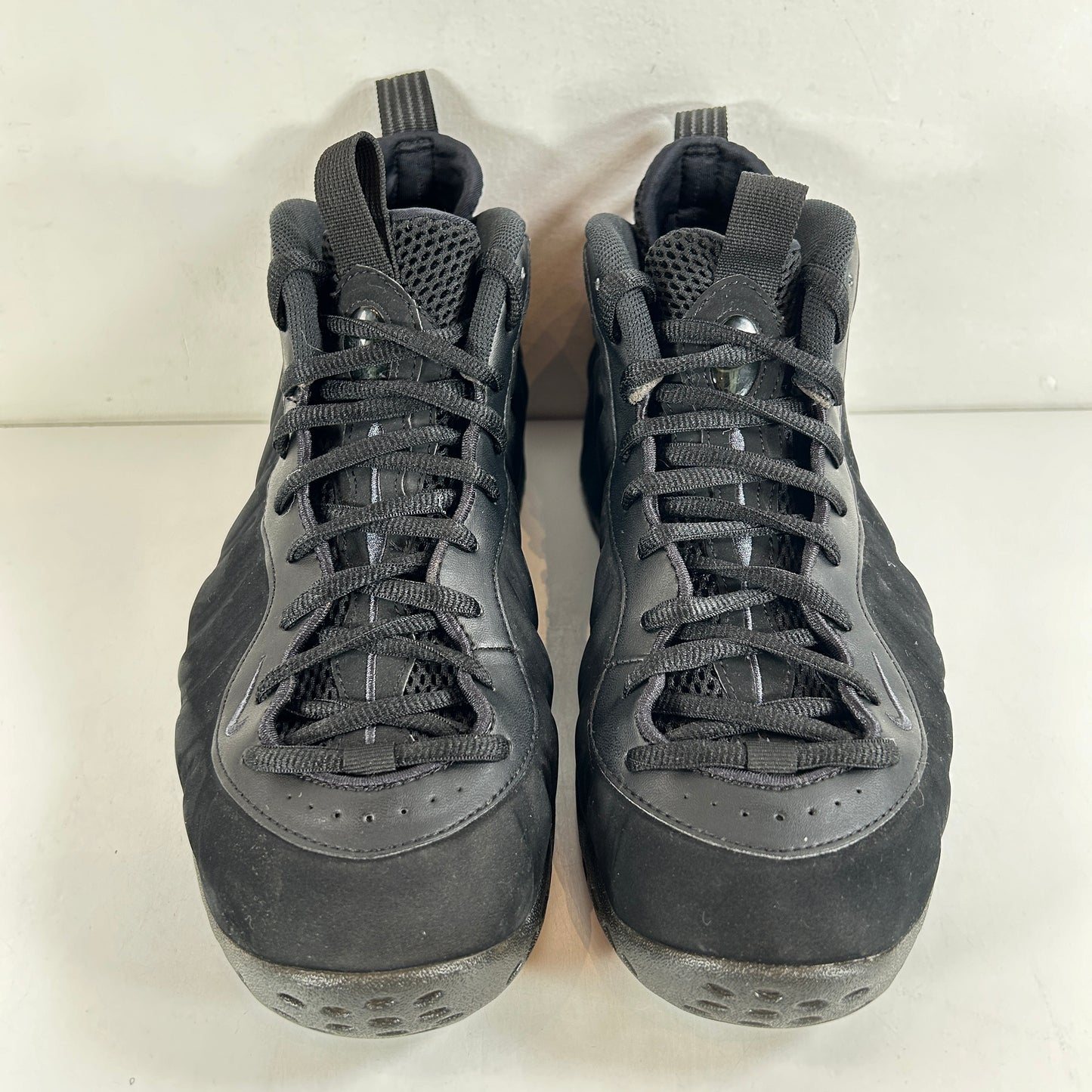 575420 006 Nike Air Foamposite One Black Suede [USED] - 11 M (VNDS) (Replace Box)