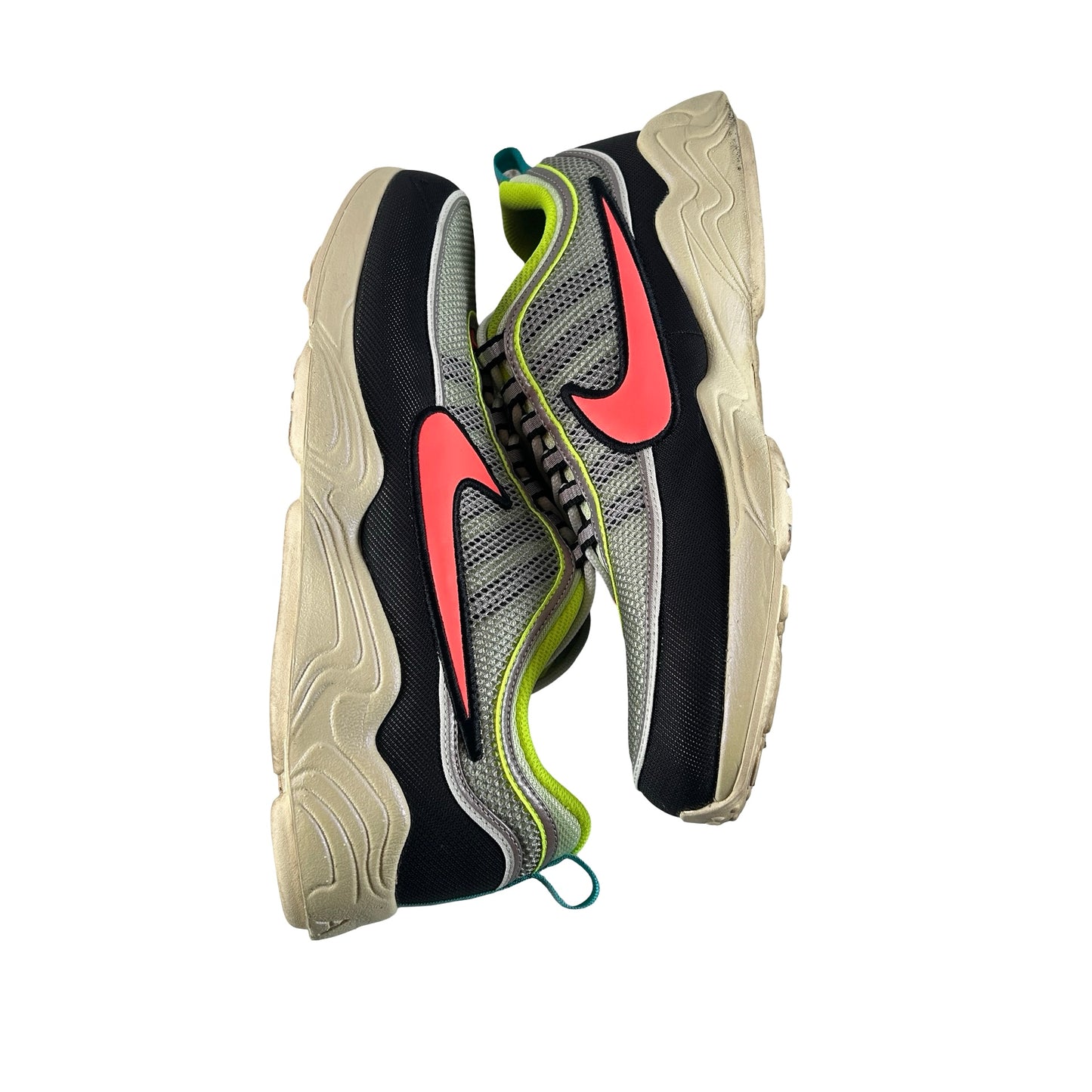 II1237 701 Nike Air Zoom Spiridon Barely Volt Hot Punch [USED] - 13 M (Used) (No Box)