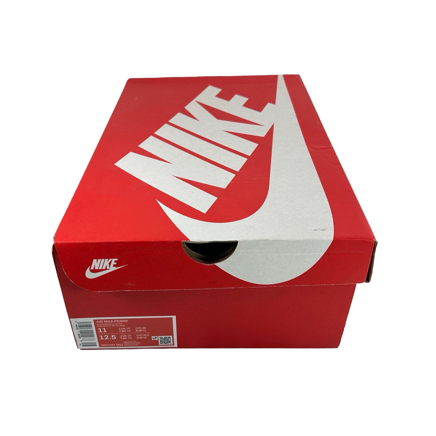 DN2487 002 Nike Air Max Penny 1 All-Star Black Metallic Silver [USED] - 11 M (Used)