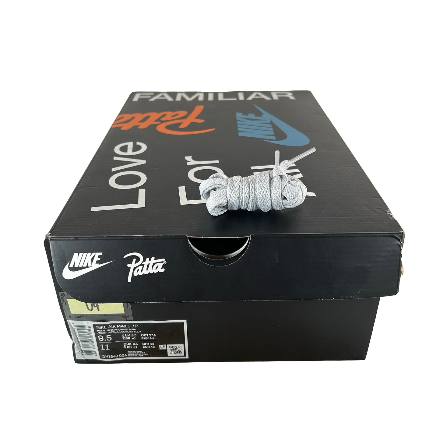 DH1348 004 Nike Air Max 1 Patta Waves Noise Aqua [USED] - 9.5 M (Used4)