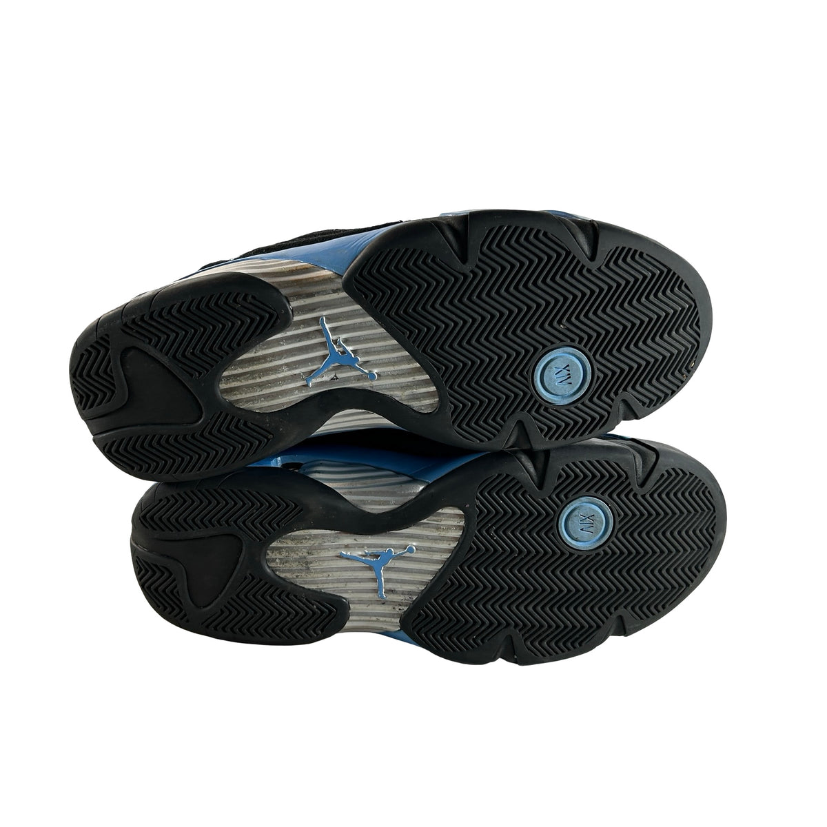 487471 007 Jordan 14 Retro Black University Blue (2026) [USED] - 12 M (Used6)