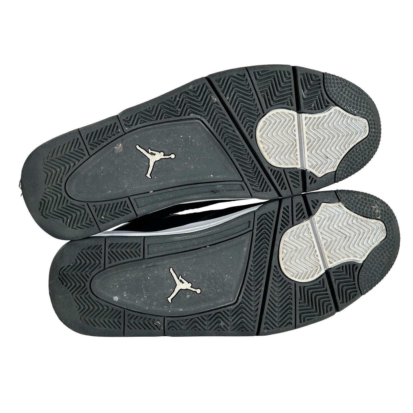 FQ8138 001  Jordan 4 Retro White Thunder [USED] - 13 M (Used)