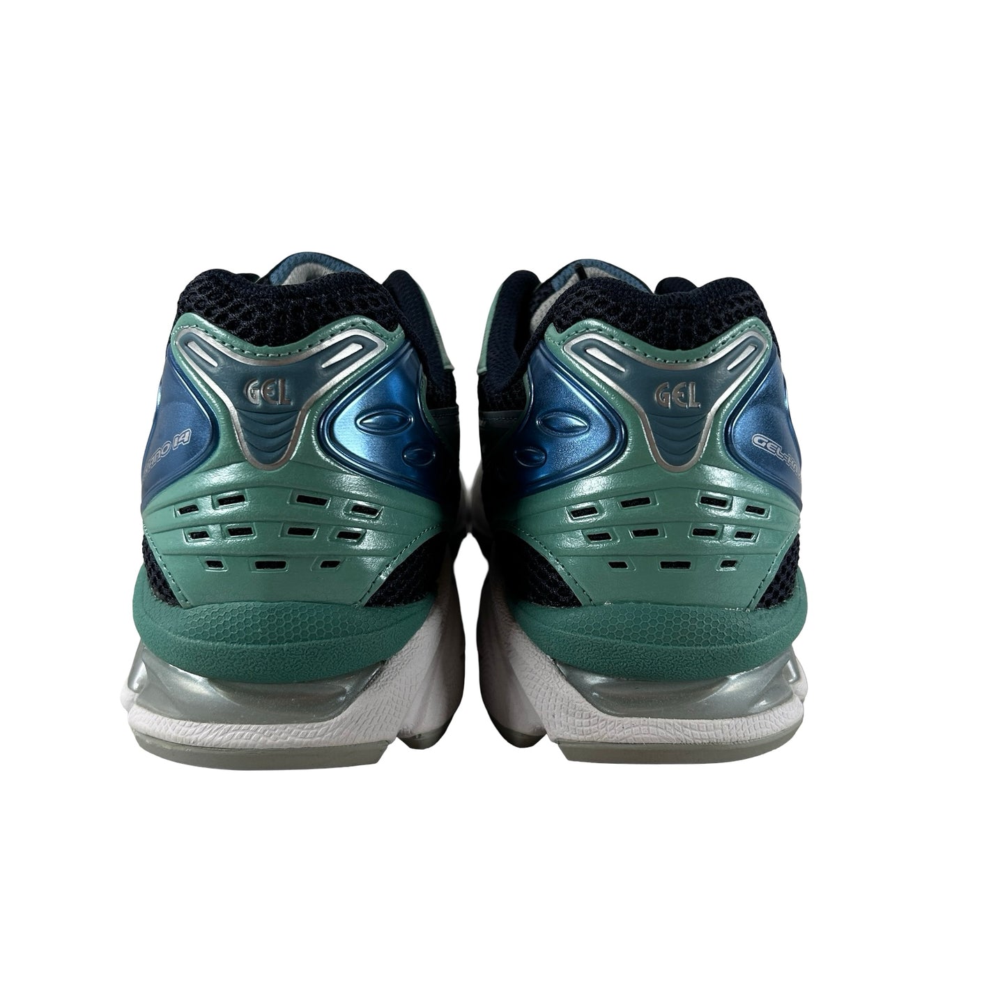 1201A019 402 ASICS Gel-Kayano 14 Midnight Blue Pure Silver Aqua [USED] - 11 M (Used) (Replace Box)