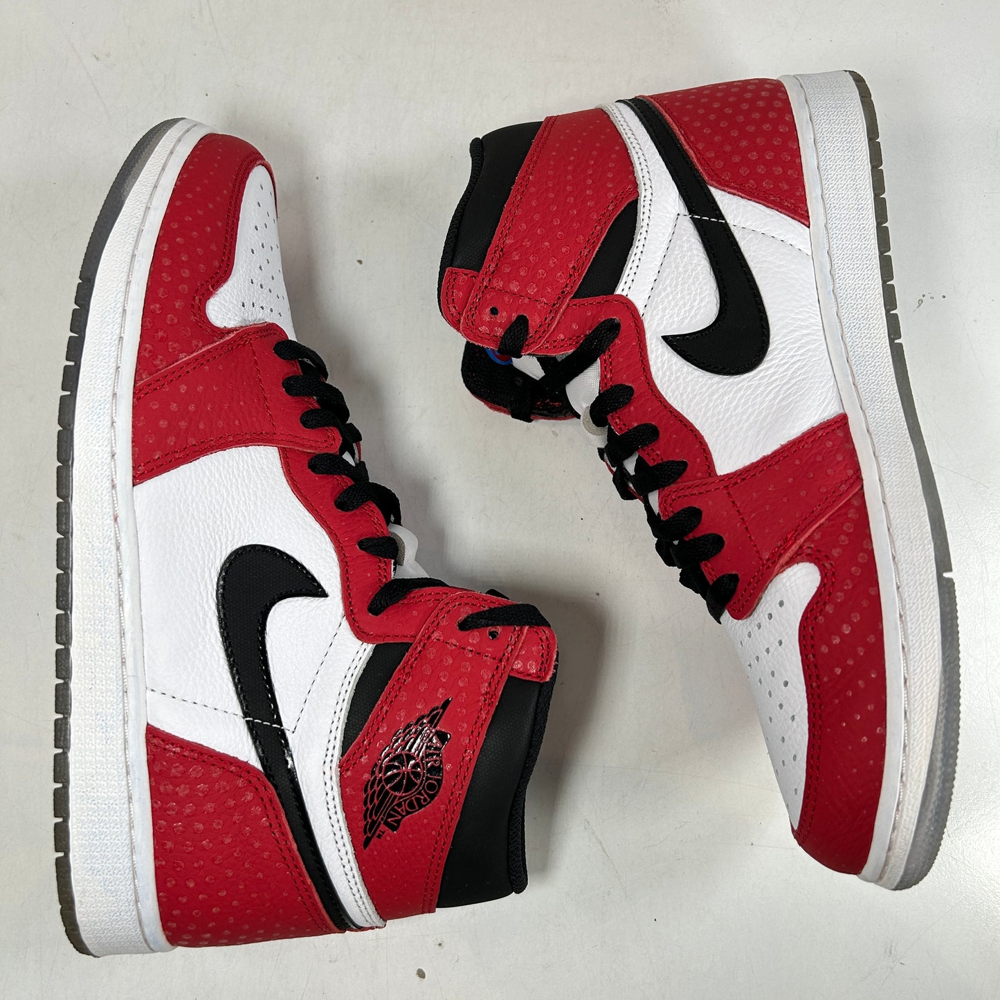 555088 602 Jordan 1 Retro Alto Historia del origen de Spider-Man