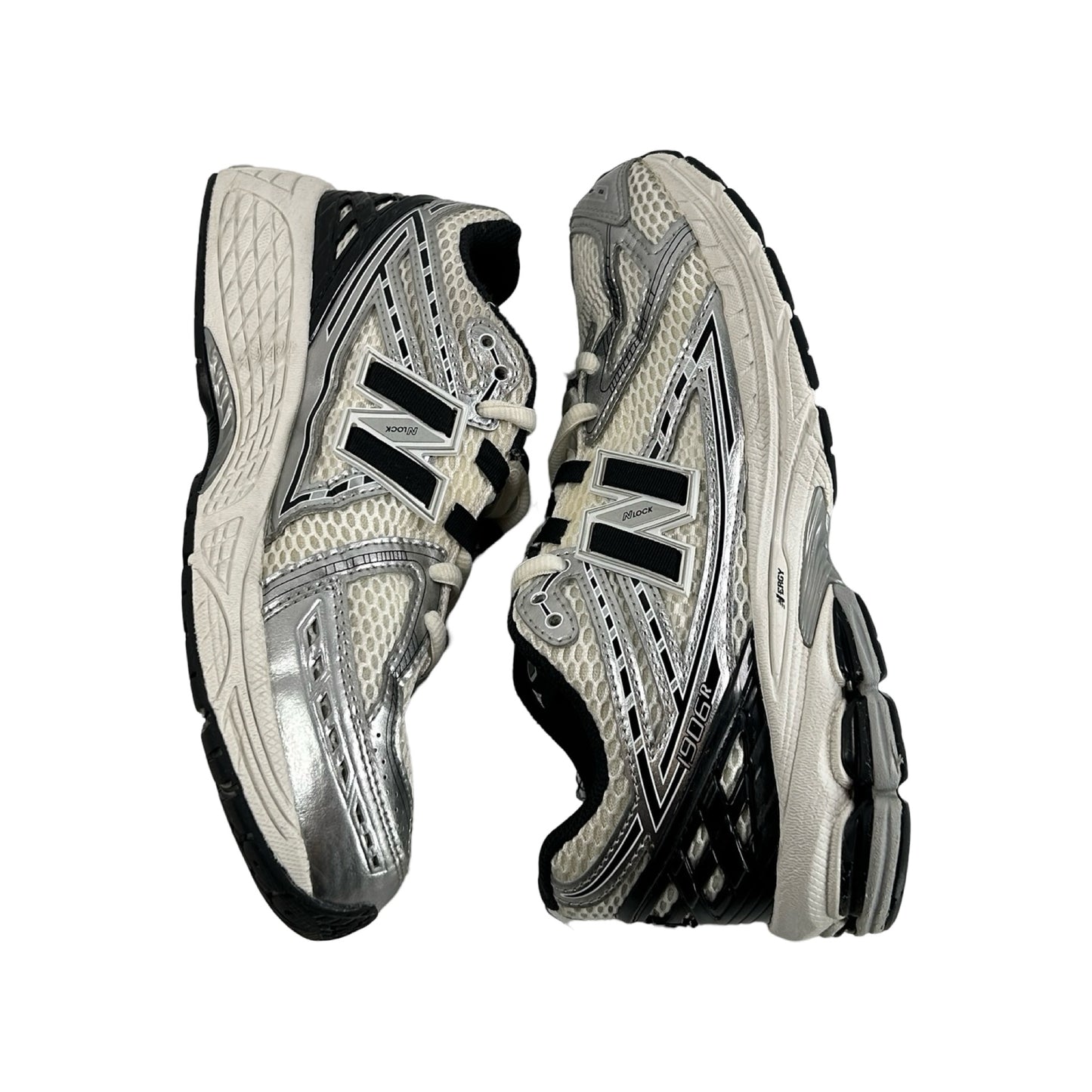 GC1906ER New Balance 1906R Silver Metallic Black (GS) [USED] - 6.5 M (Used) (No Box)