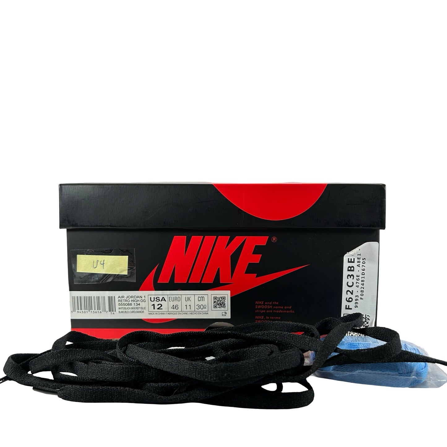 555088 134 Jordan 1 University Blue [USED] - 12 M (Used4)