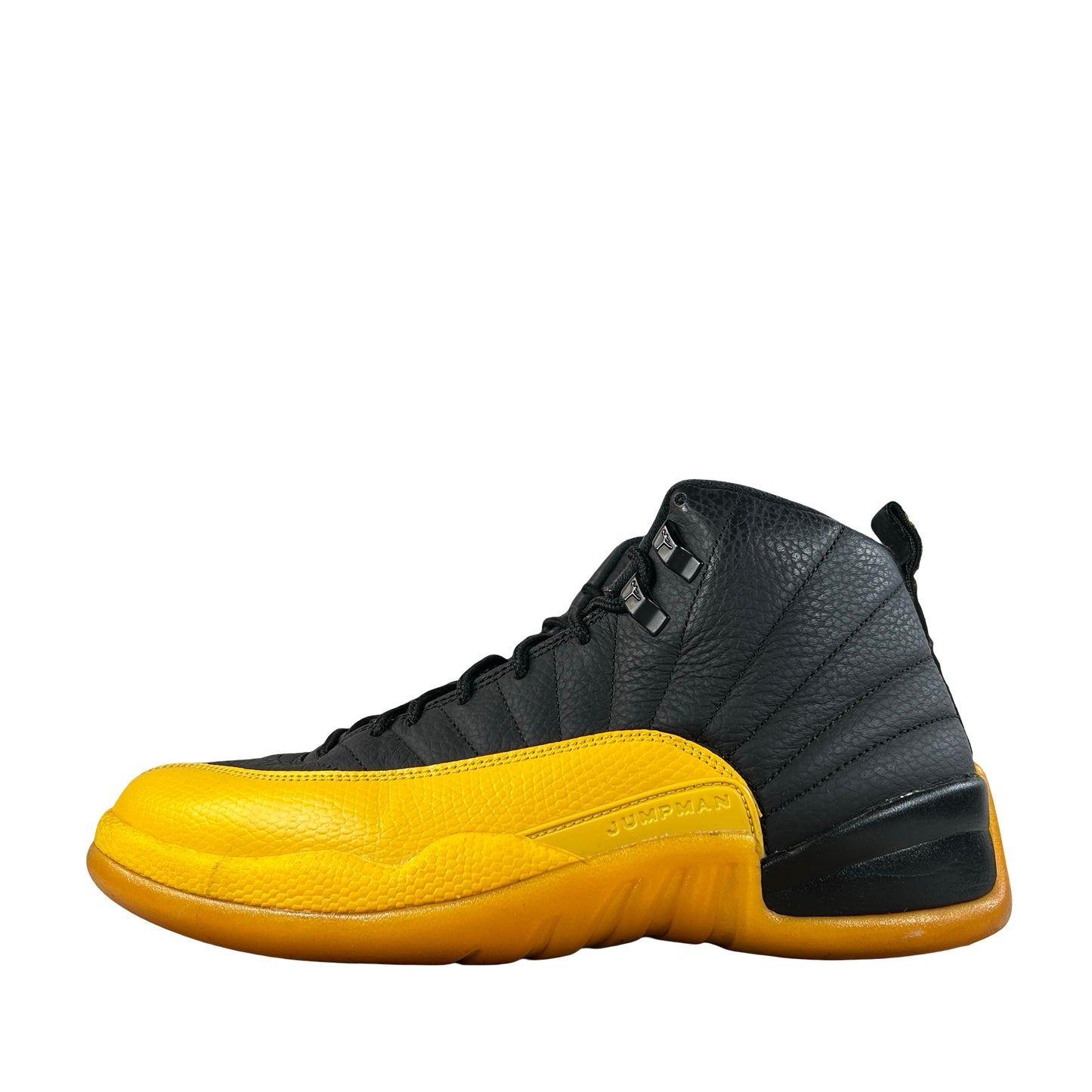 130690 070 Jordan 12 Black University Gold [USED] - 10 M (Used)
