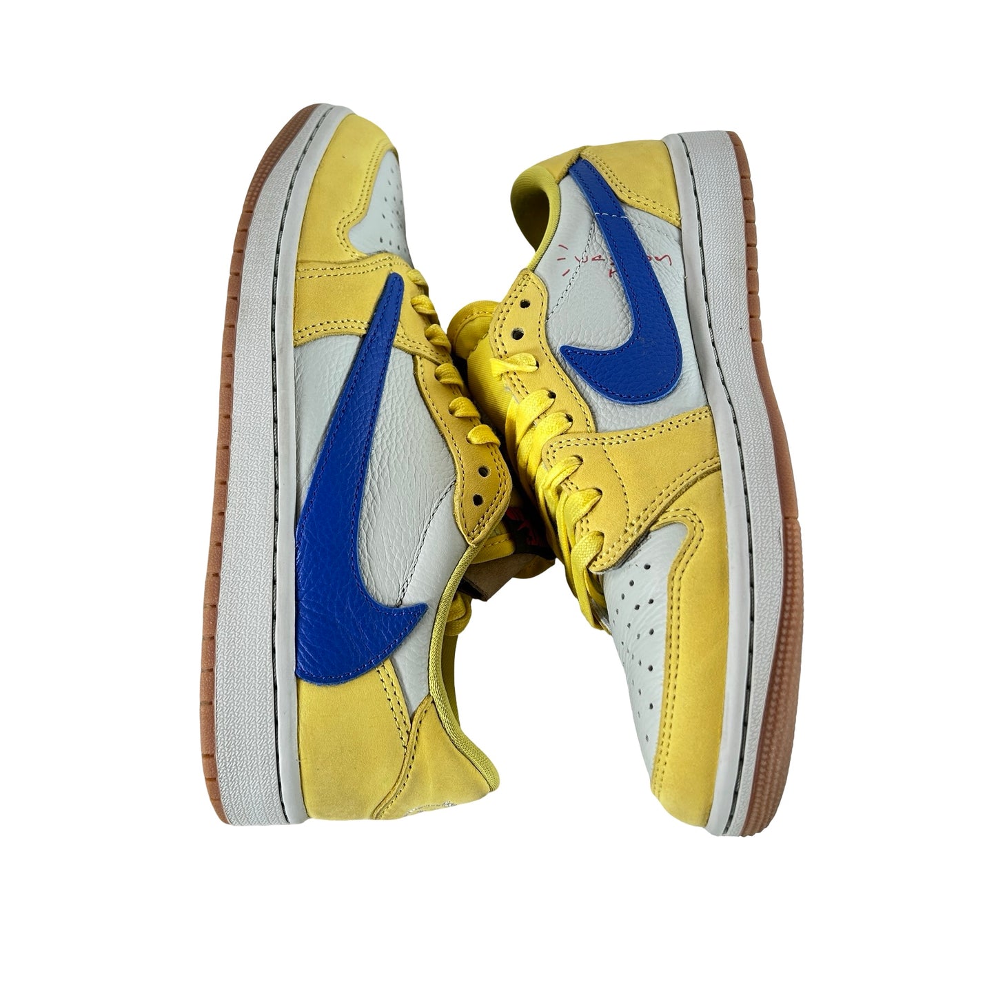 DZ4137 700 Jordan 1 Retro Low OG SP Travis Scott Canary (Women's) [USED] - 7.5 W (Used)