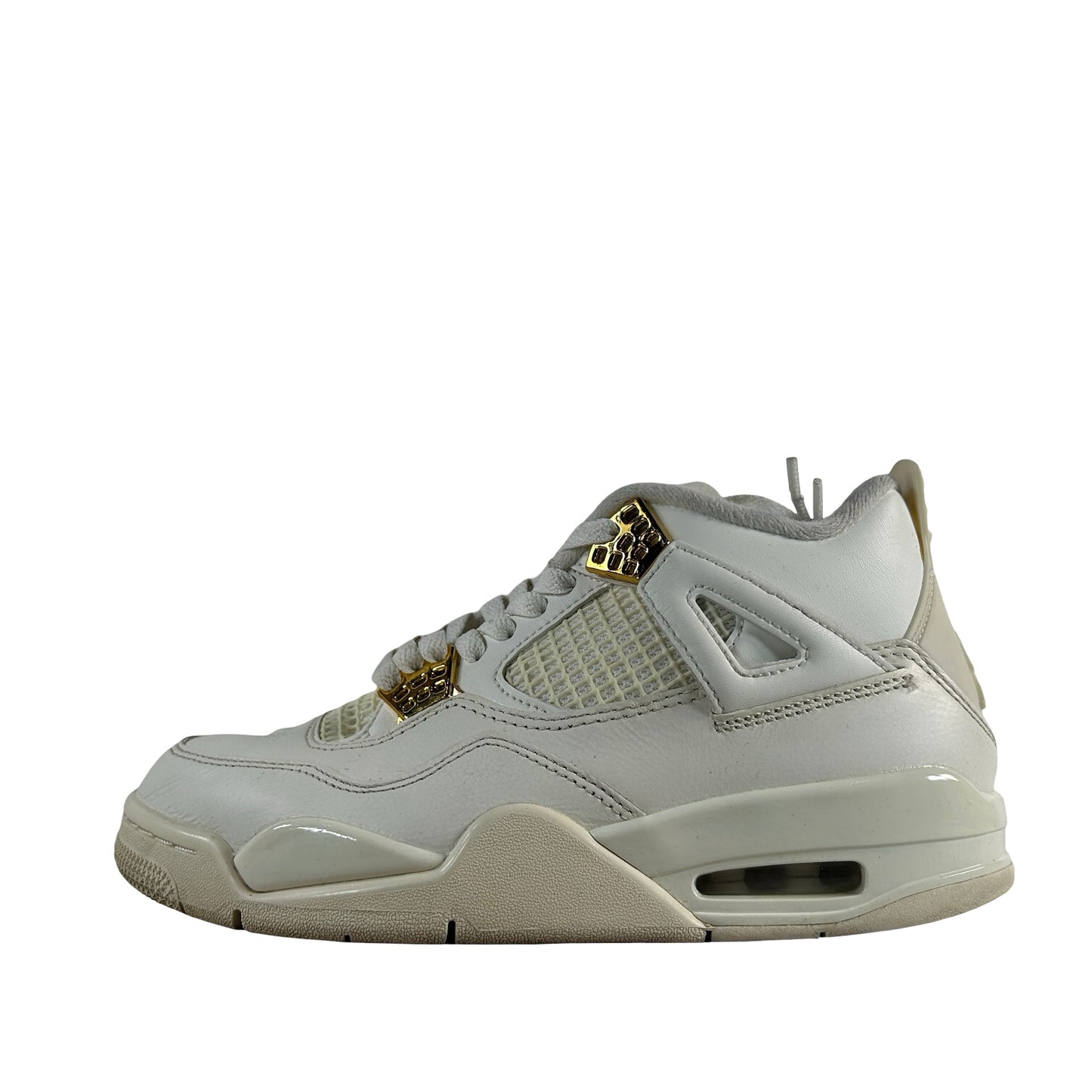 AQ9129 170 Jordan 4 Retro Metallic Gold (W) [USED] - 7 W (Used2)