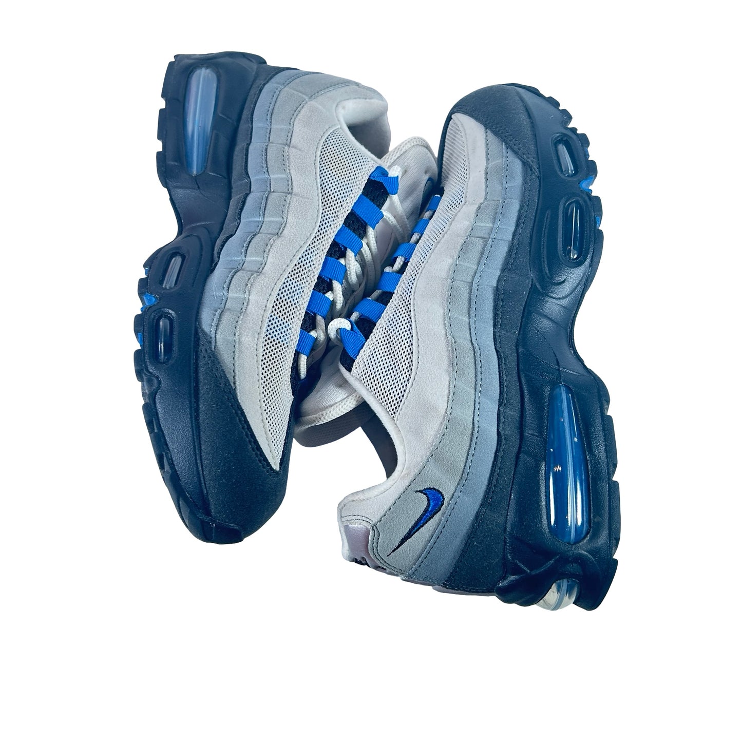 IM7410 100 Nike Air Max 95 OG Big Bubble Blue Spark [USED] - 9 M (Used3)