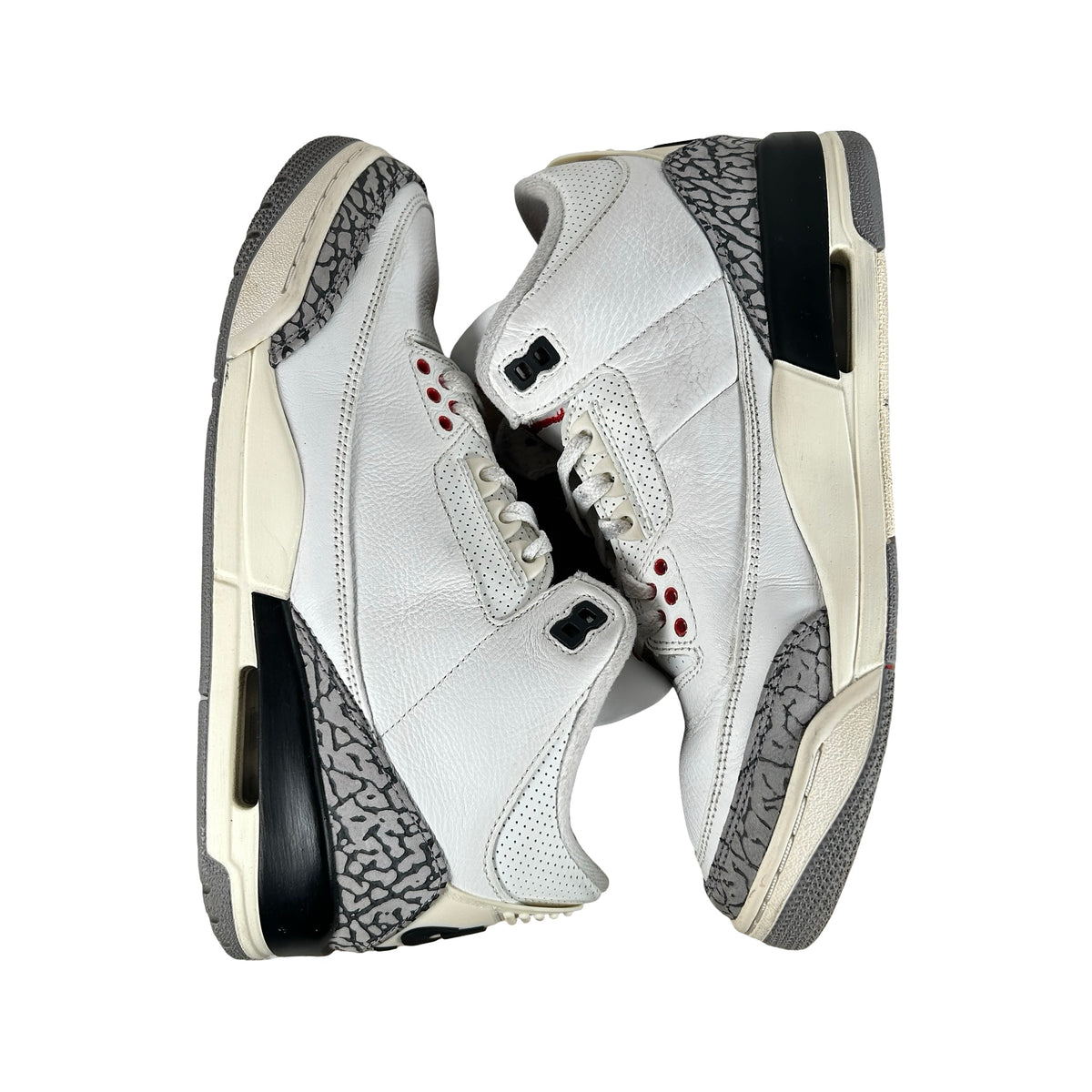 DN3707 100 Jordan 3 Retro White Cement Reimagined [USED] - 8.5 M (Used5) (No Box5)