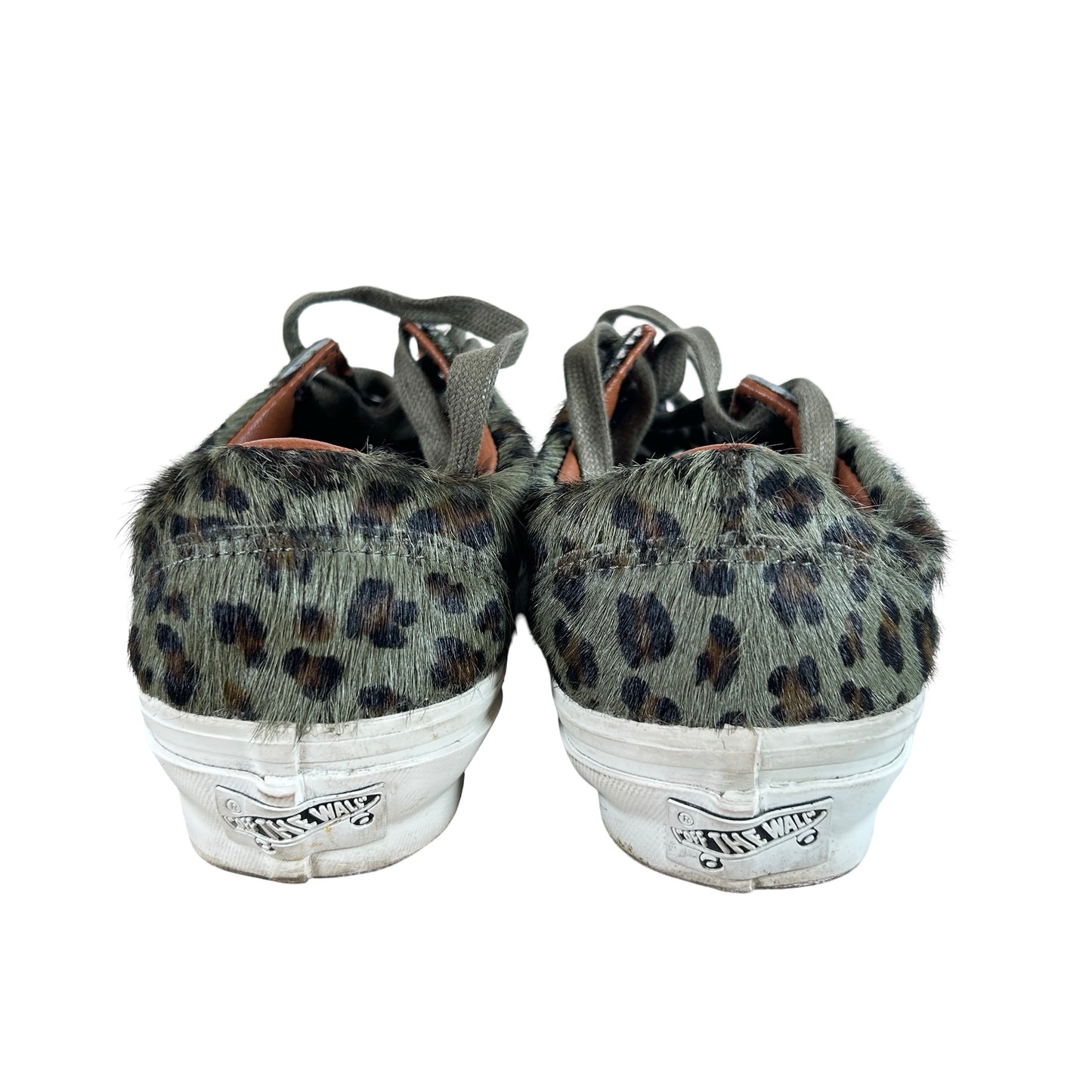VN000EHDOLV Vans Premium Old Skool 36 Pony Cheetah Olive [USED] - 4.5 M (Used) (No Box)