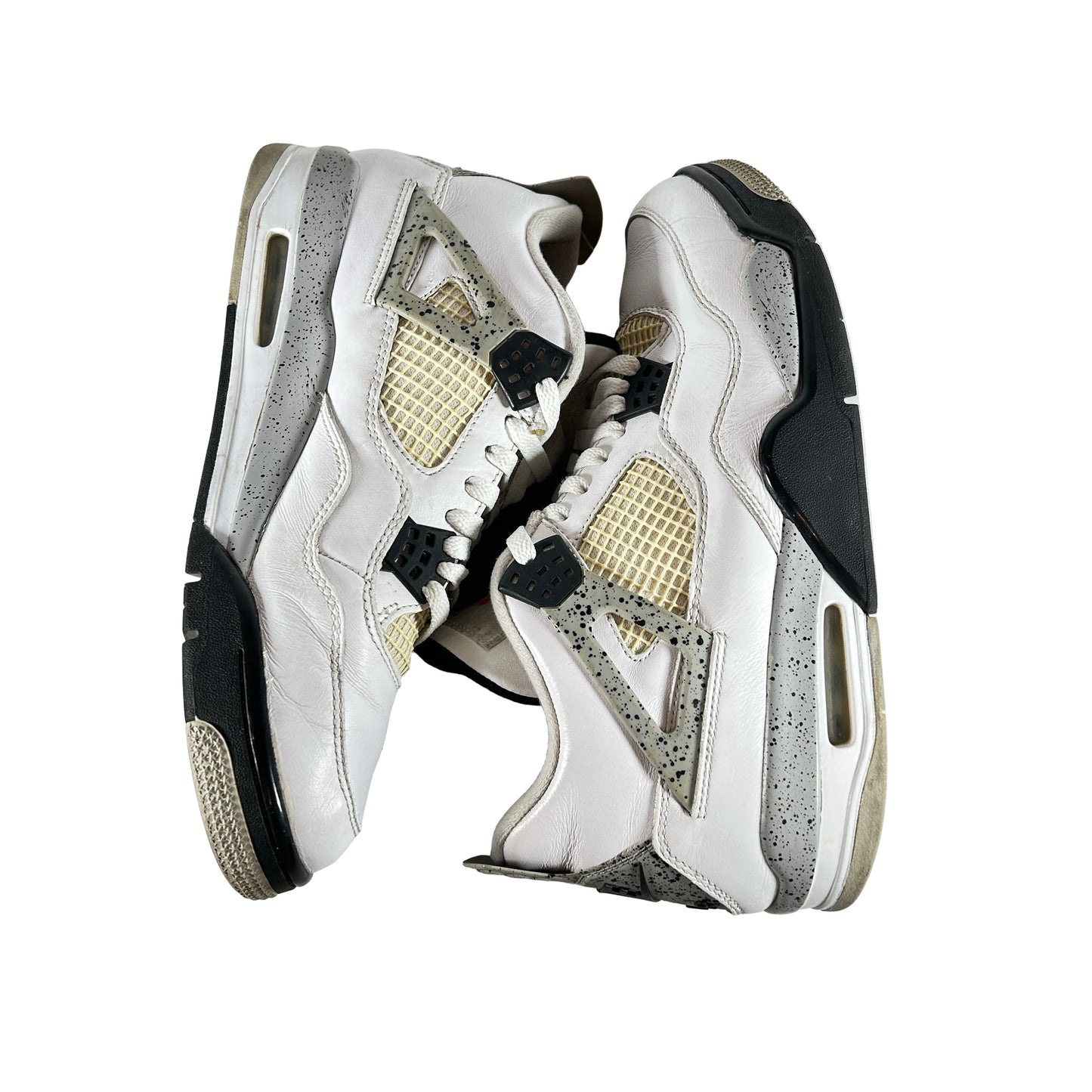 840606 192 Jordan 4 White Cement [USED] - 11 M (Used5) (No Box5)