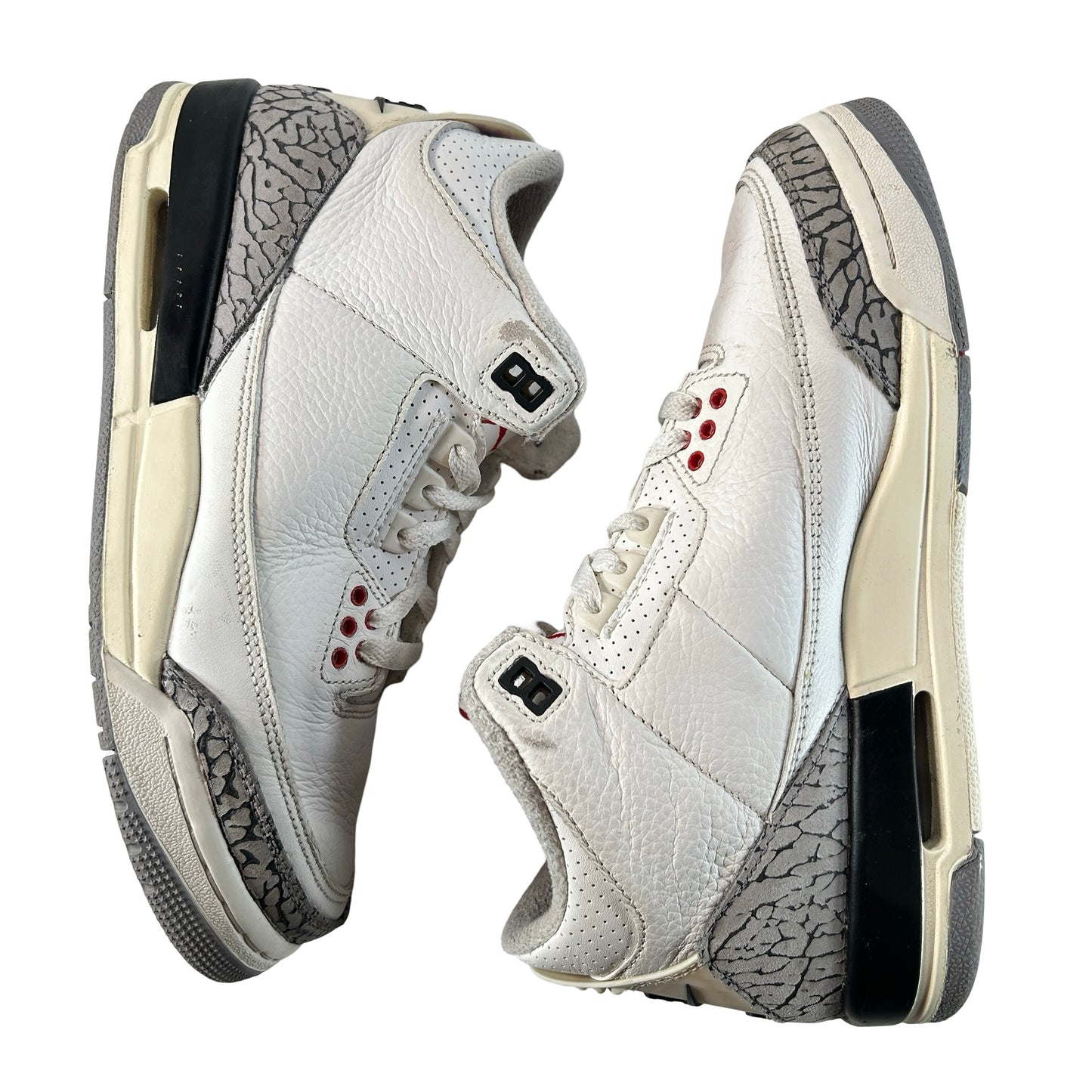 DM0967 100 Jordan 3 Retro White Cement Reimagined (GS) [USED] - 6 Y (Used4)