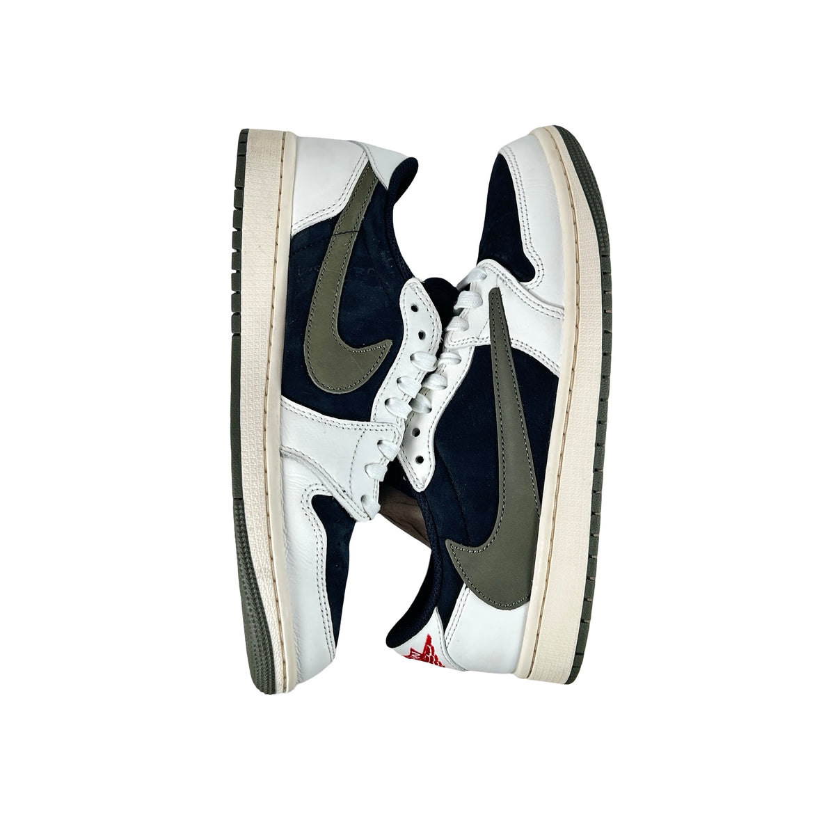 DZ4137 106 Jordan 1 Retro Low OG SP Travis Scott Olive (W) [USED] - 9 W (Used9)