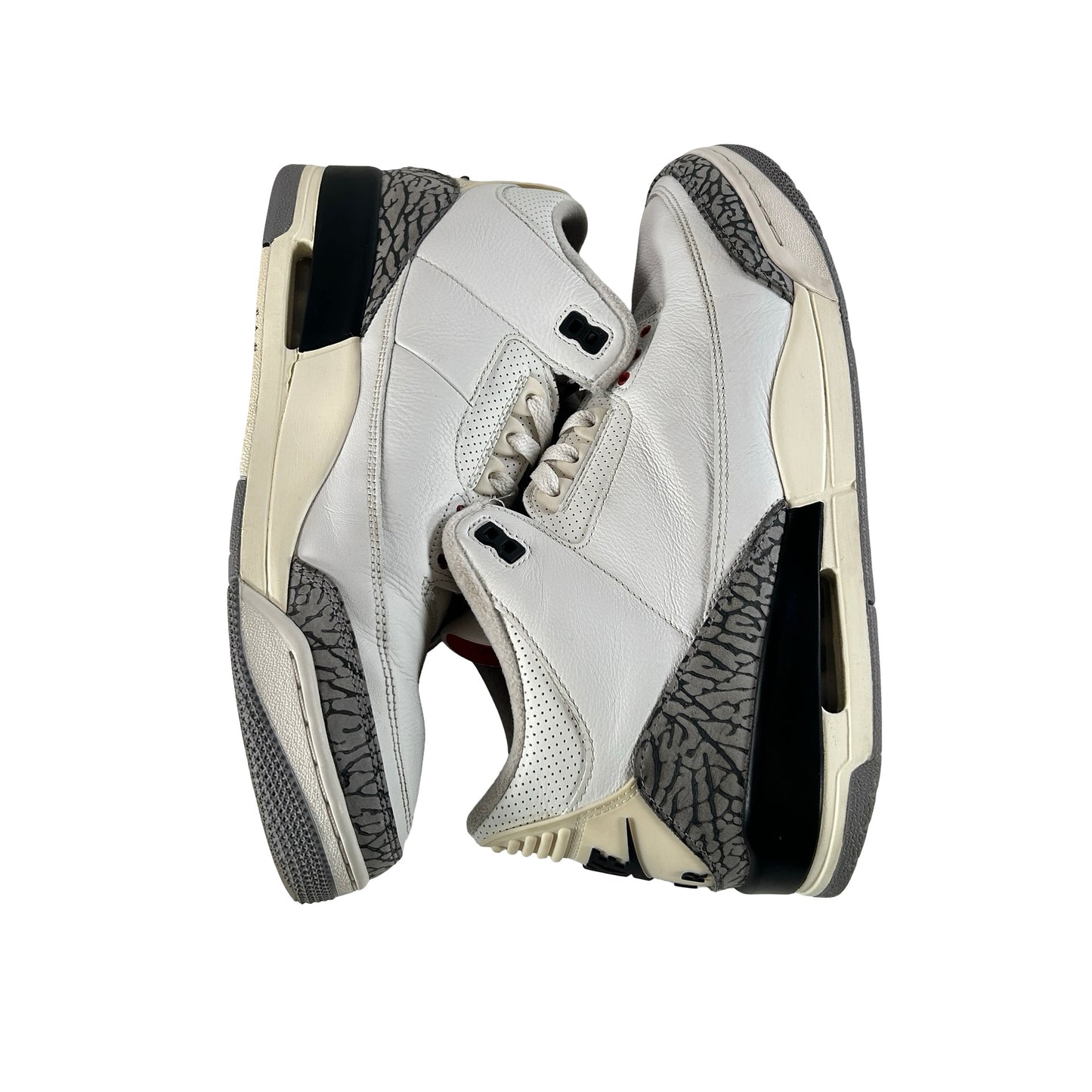 DN3707 100 Jordan 3 Retro White Cement Reimagined [USED] - 12.5 M (Used3) (No Box3)