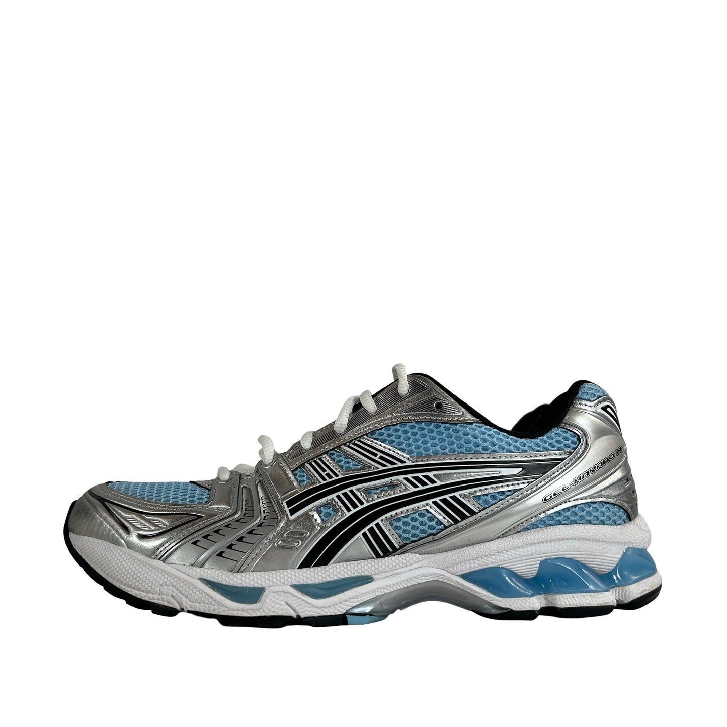 1203A537 400 ASICS Gel Kayano 14 Arctic Sky Pure Silver [USED] - 9 M (Used) (No Box)