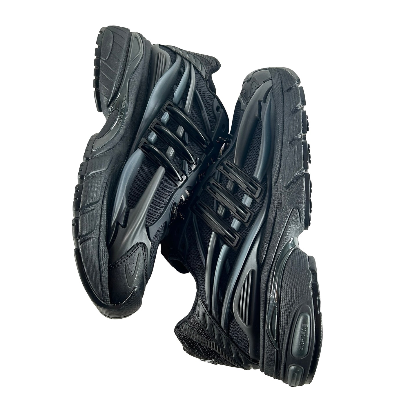 KJ3841 adidas Adistar Jellyfish Pharrell Williams Triple Black [USED] - 9 M (VNDS2)