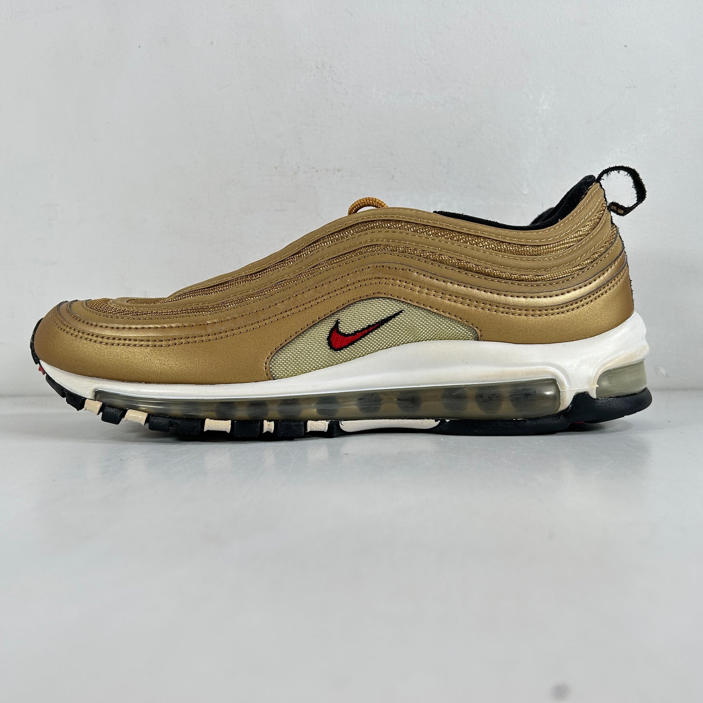 884421 700 Nike Air Max 97 Metallic Gold (2017/2018) [USED] - 10.5 M (VNDS) (Replace Box)