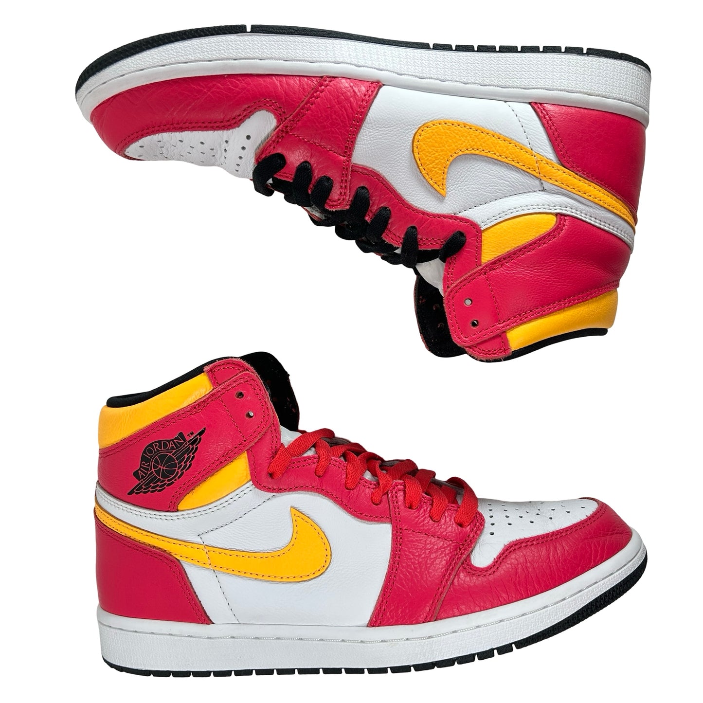 555088 603 Jordan 1 Retro High OG Light Fusion Red [USED] - 10 M (Used)