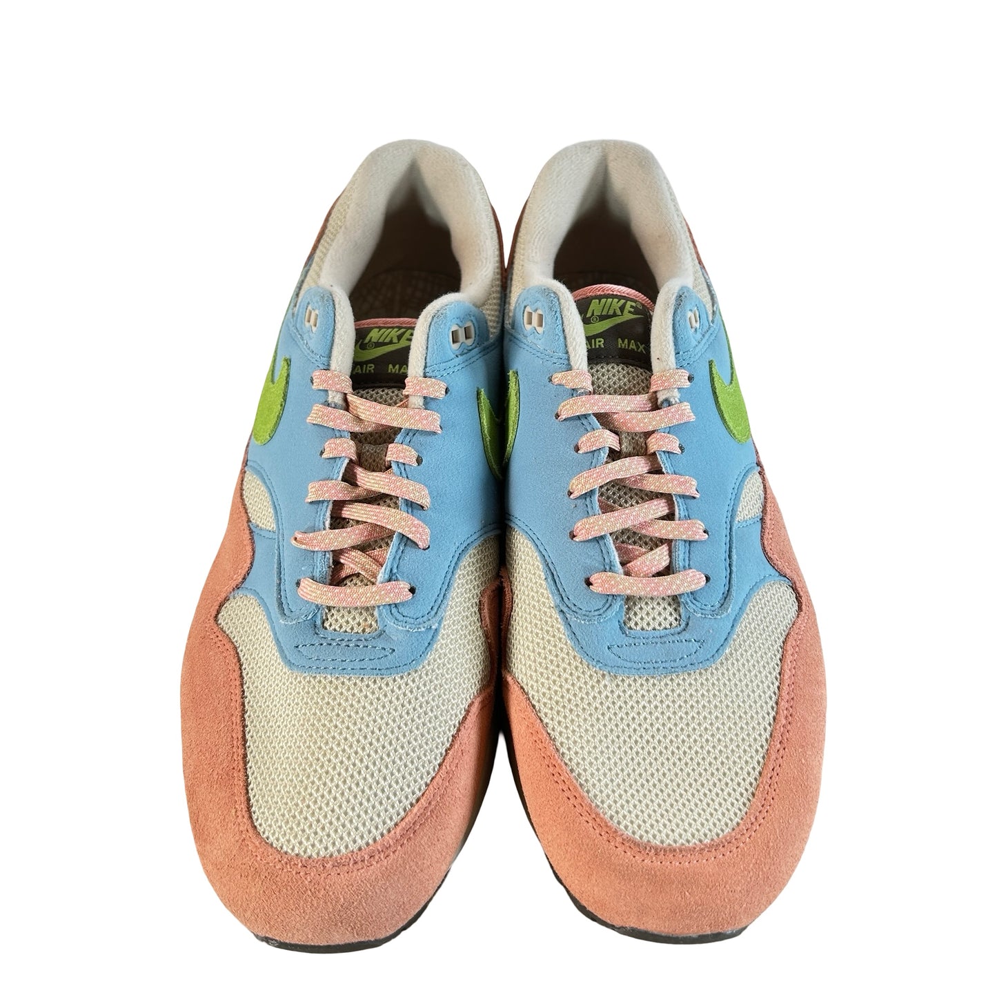 DV3196 800 Nike Air Max 1 Light Madder Root Worn Blue [USED] - 12 M (Used) (No Box)