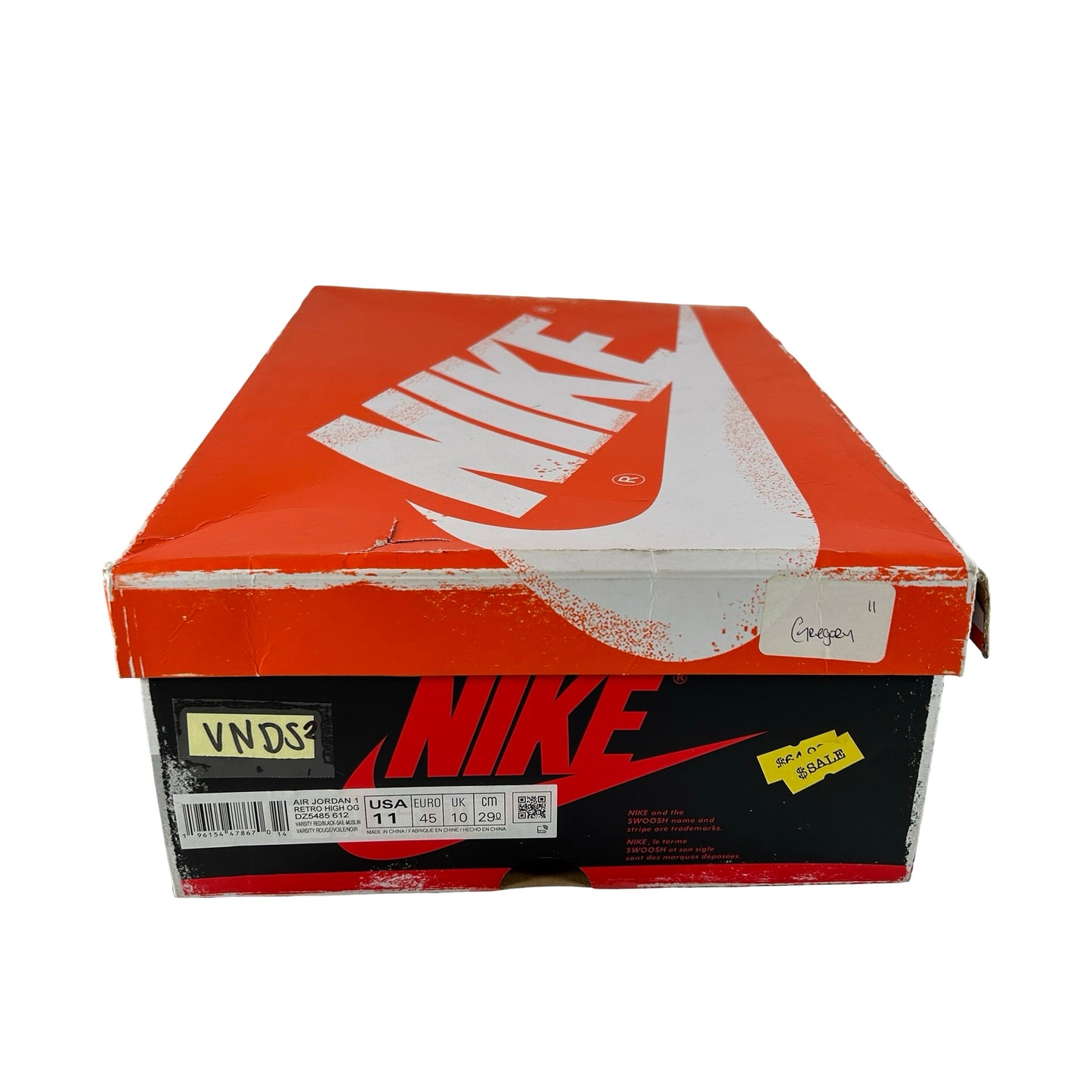 DZ5485 612 Jordan 1 Retro High OG Chicago Lost And Found [USED] - 11 M (VNDS2)