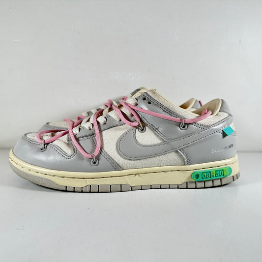 DM1602 109 Nike Dunk Low Off-White Lot 9 [USED] - 8.5 M (Used)