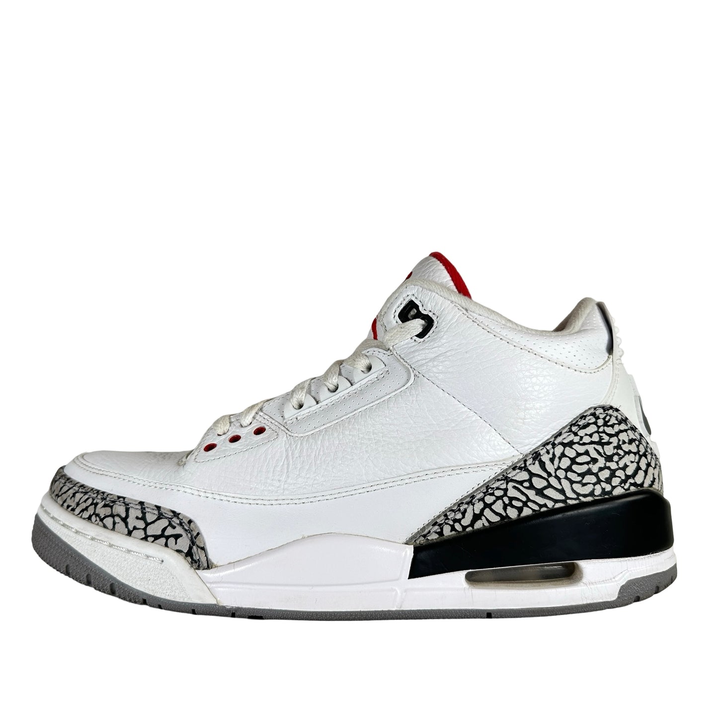 580775 160 Jordan 3 Retro White Cement '88 Dunk Contest (2013) - 9.5 M (Used)