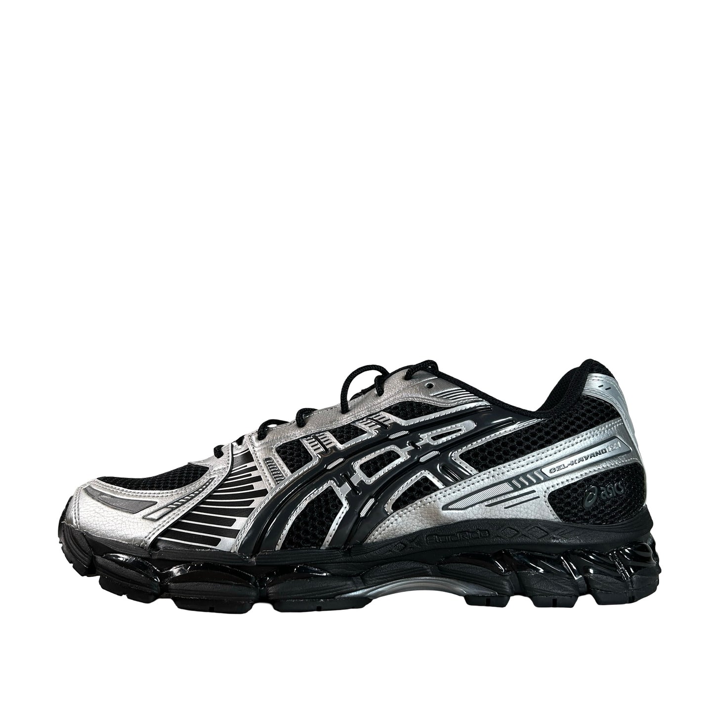 1203A759 001 ASICS Gel-Kayano 12.1 Black Pure Silver [USED] - 11.5 M (Used)
