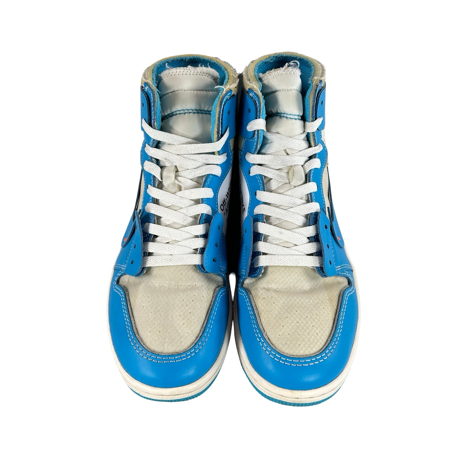 AQ0818 148 Jordan 1 Retro High Off-White UNC [USED] - 9.5 M (Used)