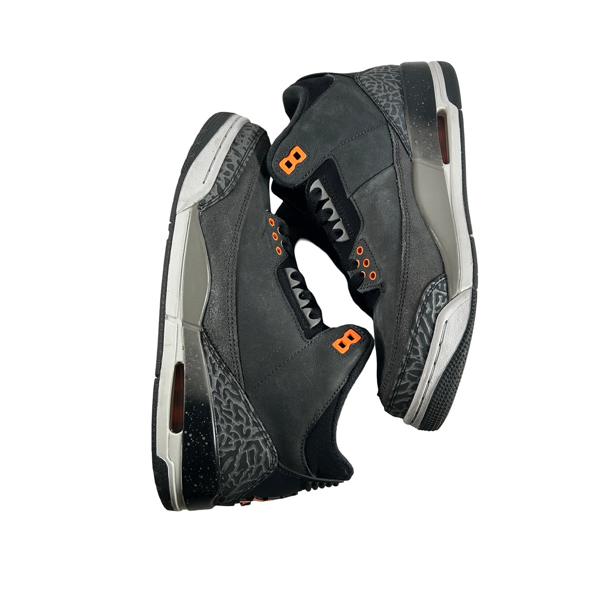 CT8532 080 Jordan 3 Retro Fear Pack (2023) [USED] - 8 M (Used3)