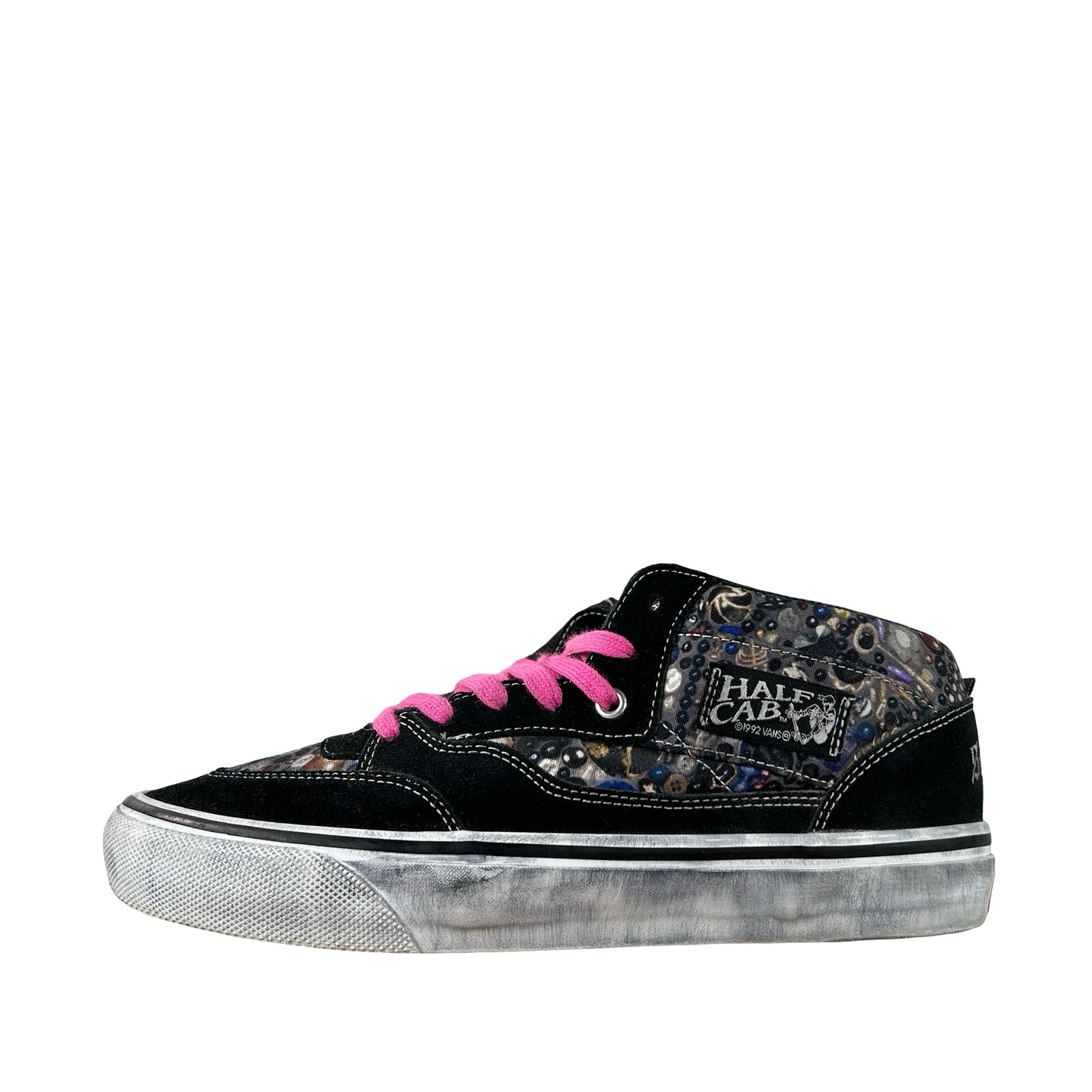 VN00112HBLU Vans Half Cab Supreme x Mike Kelley Black [USED] - 9.5 M (Used)