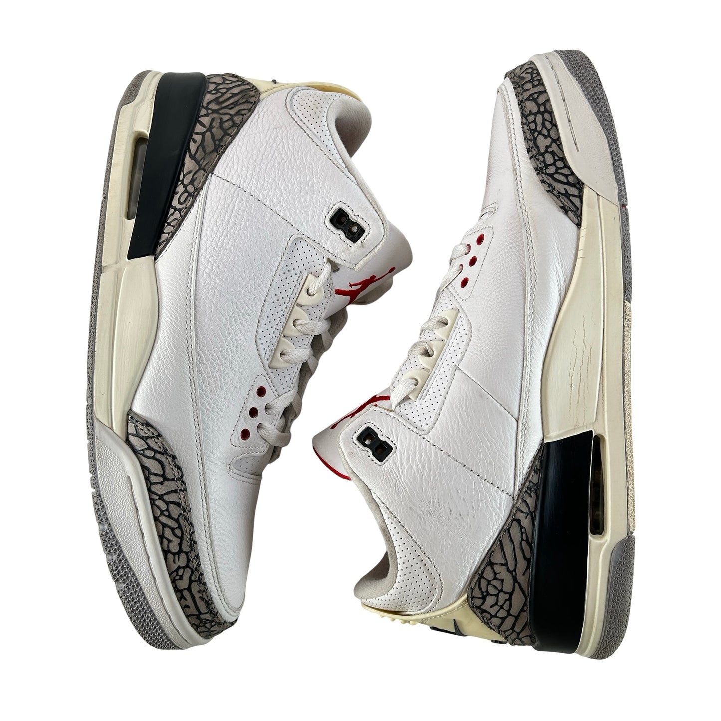 DN3707 100 Jordan 3 Retro White Cement Reimagined [USED] - 12 M (Used) (No Box3)