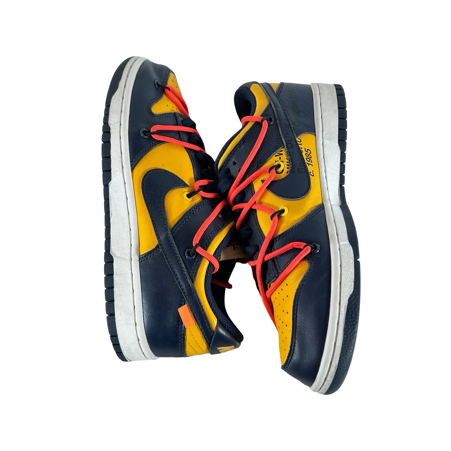 CT0856 700 Dunk Low Off-White University Gold [USED] - 6.5 M (Used)