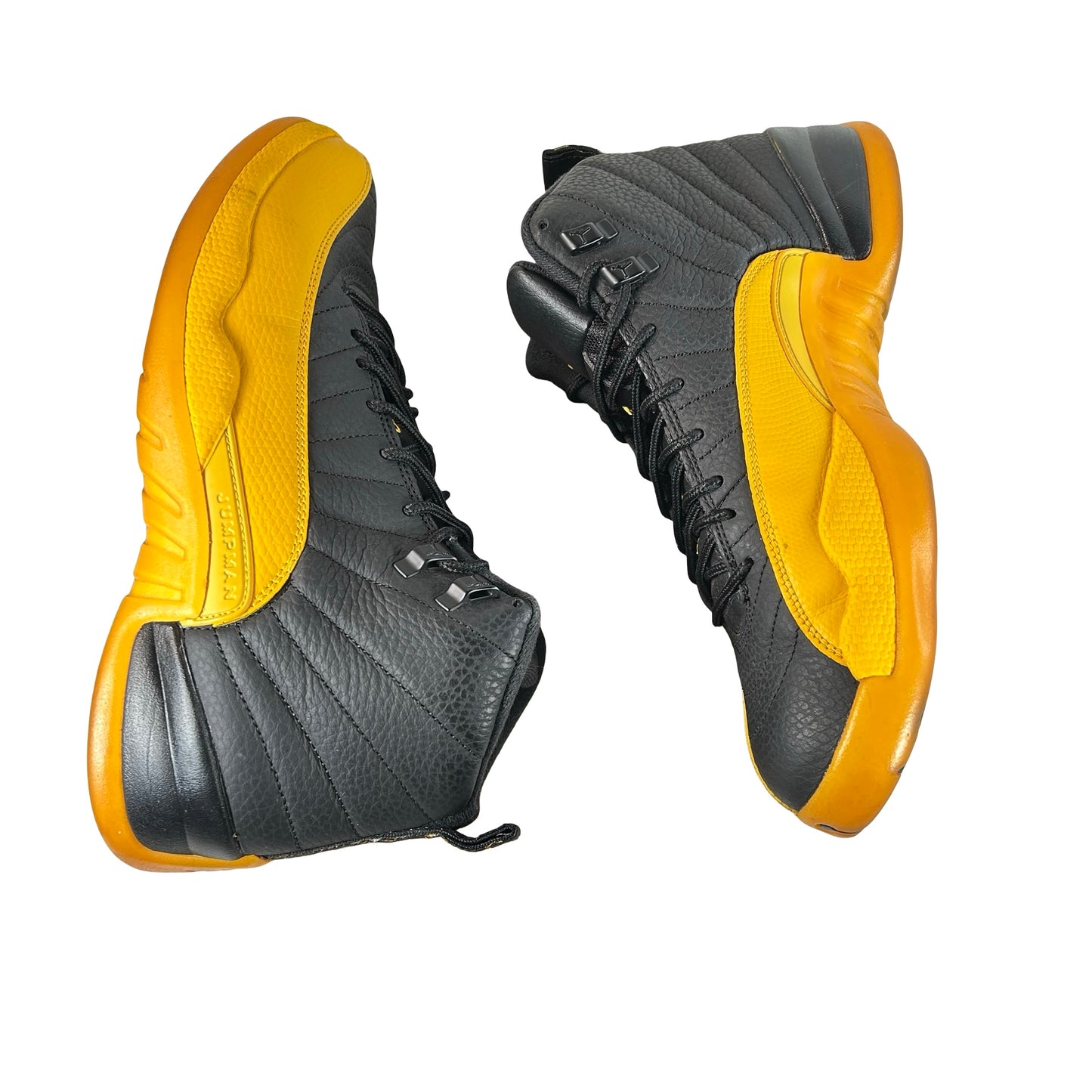 130690 070 Jordan 12 Black University Gold [USED] - 10 M (Used)