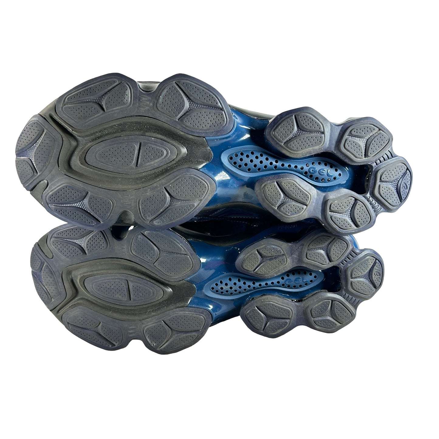 1203A403 400 ASICS US5-S Gel-Quantum Kinetic Kiko Light Indigo (Used) - 8.5 M (Used)