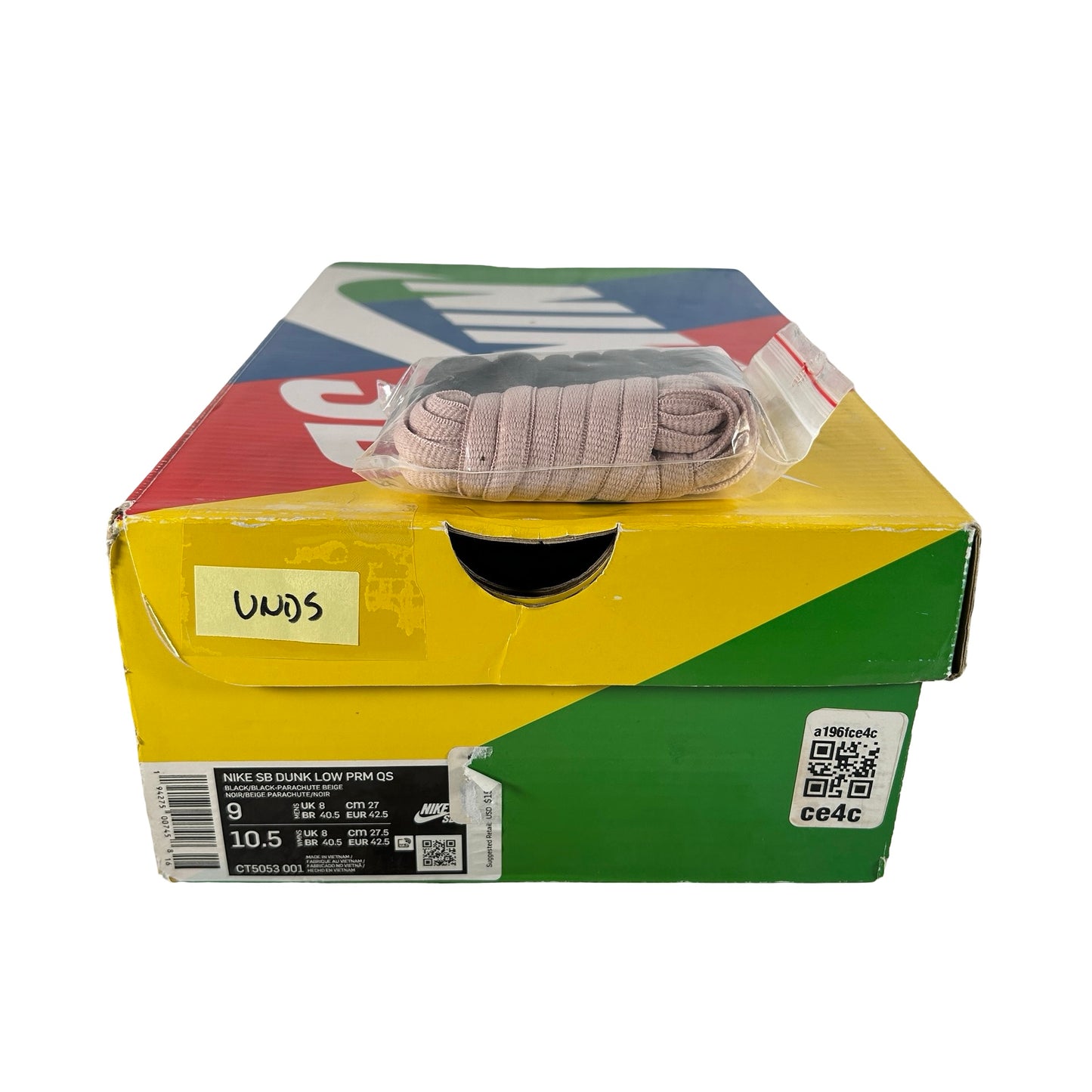 CT5053 001 Nike SB Dunk Low Travis Scott [USED] - 9 M (VNDS)