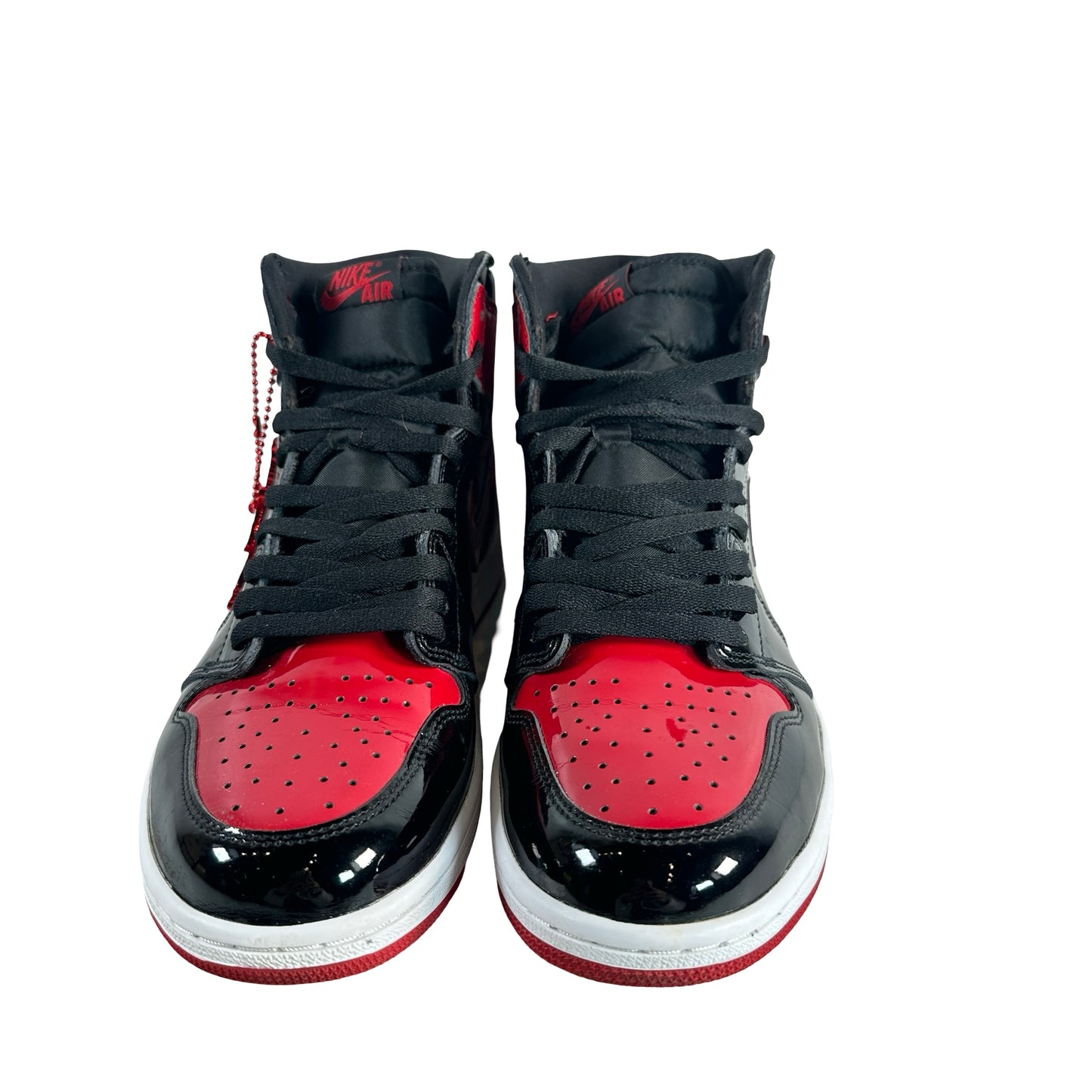 555088 063 Jordan 1 Retro High OG Patent Bred [USED] - 10.5 M (Used8)
