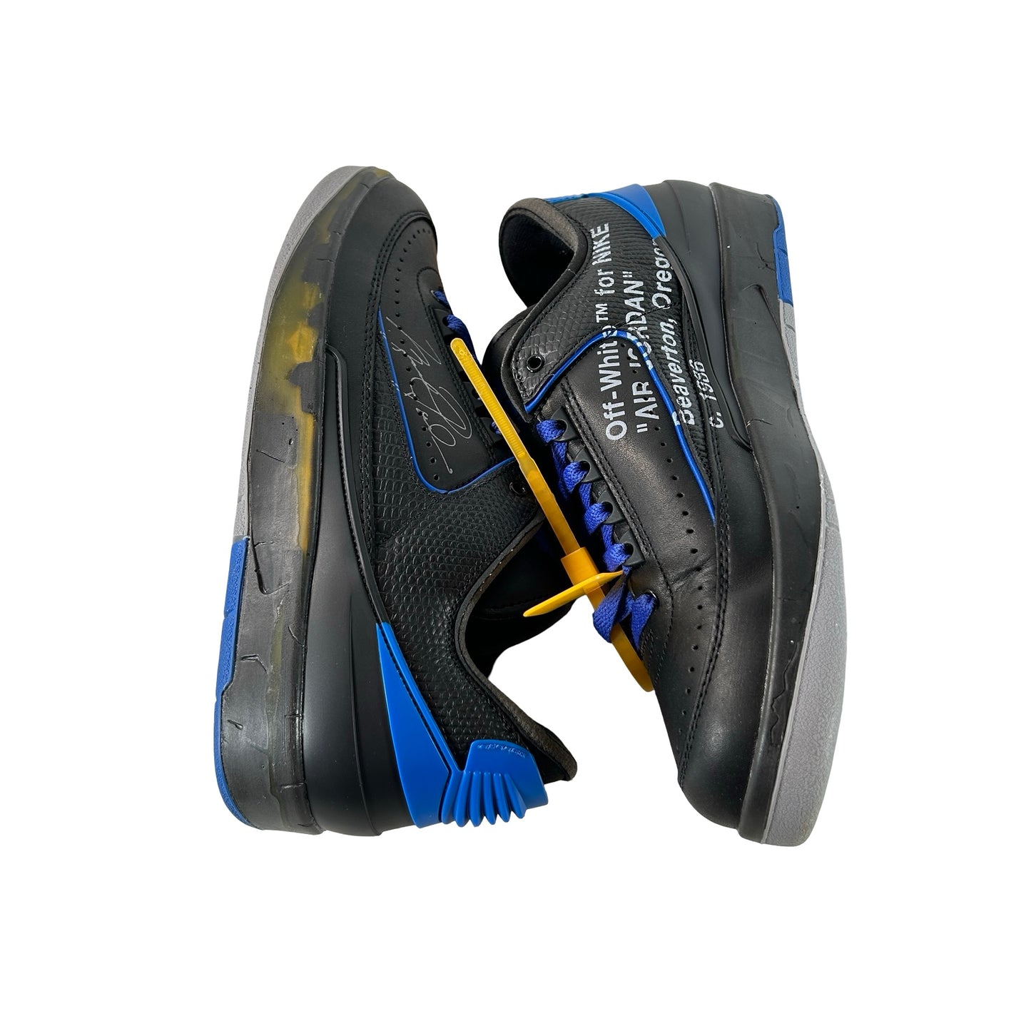 DJ4375 004 Jordan 2 Retro Low SP Off-White Black Blue [USED] - 8.5 M (Used2)